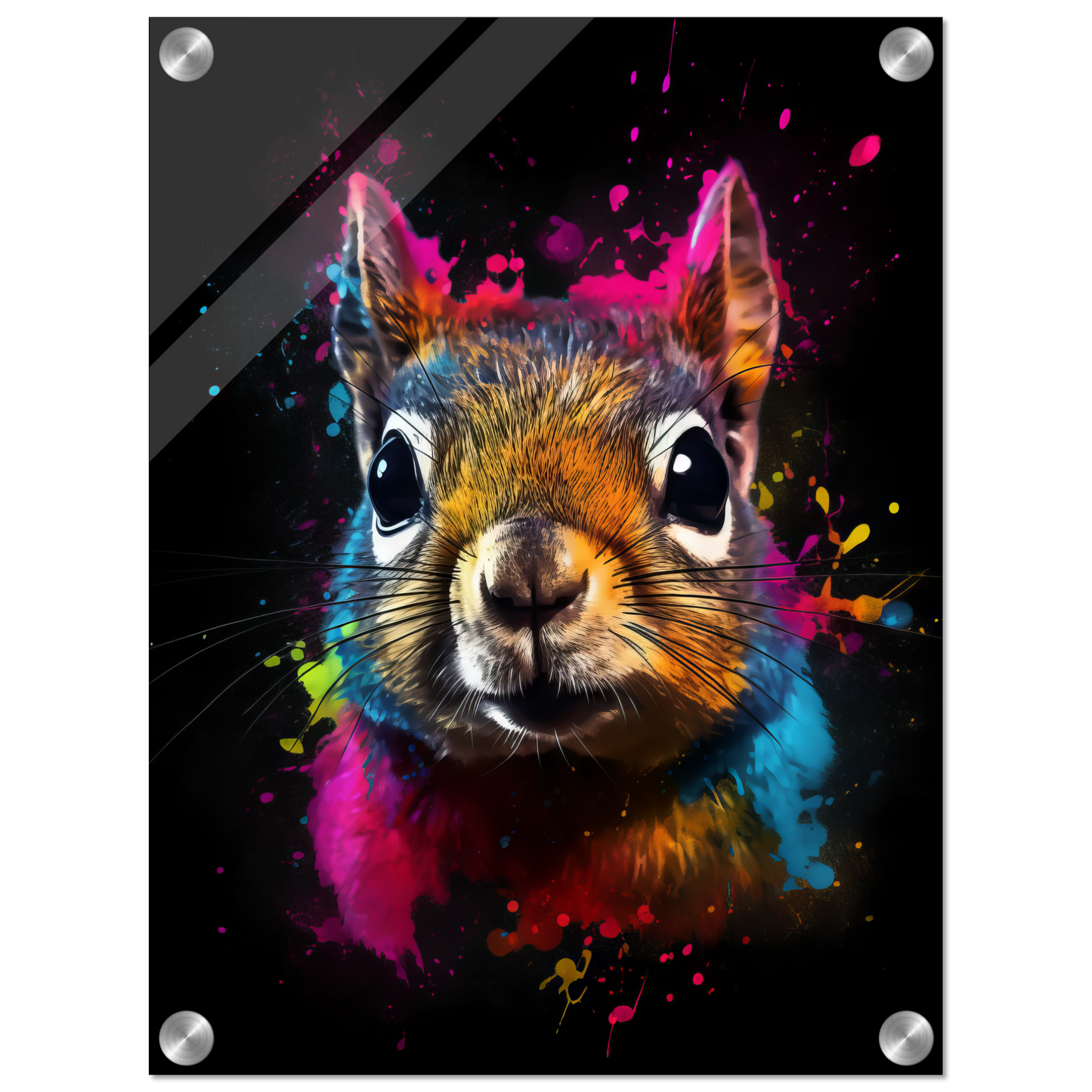 Squirrel pop art (SQUIRREL01)