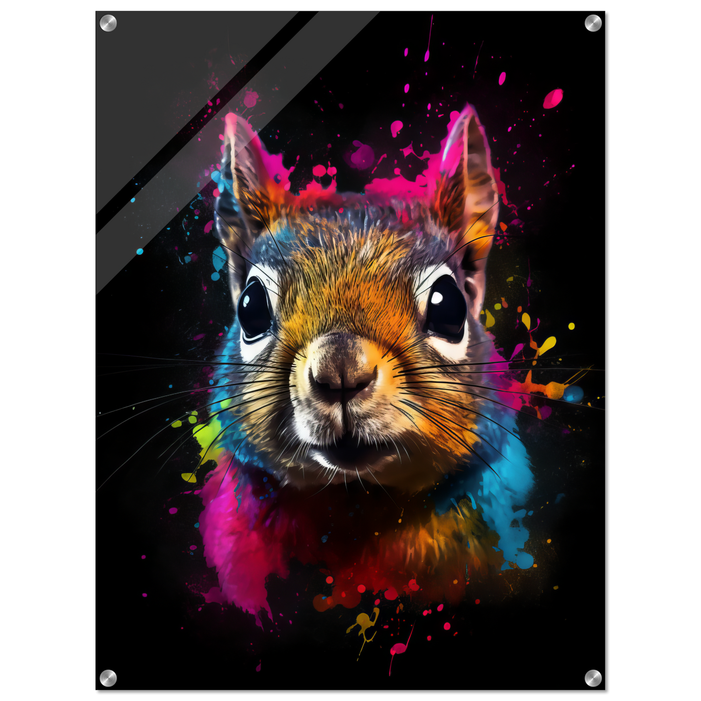 Squirrel pop art (SQUIRREL01)