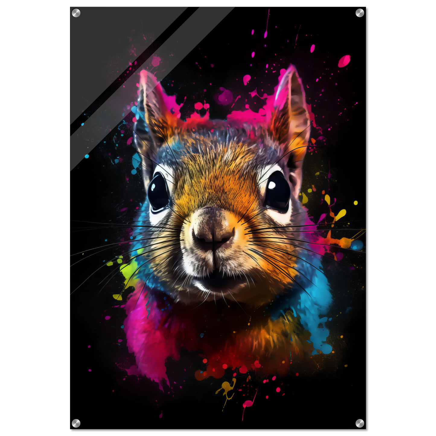 Squirrel pop art (SQUIRREL01)