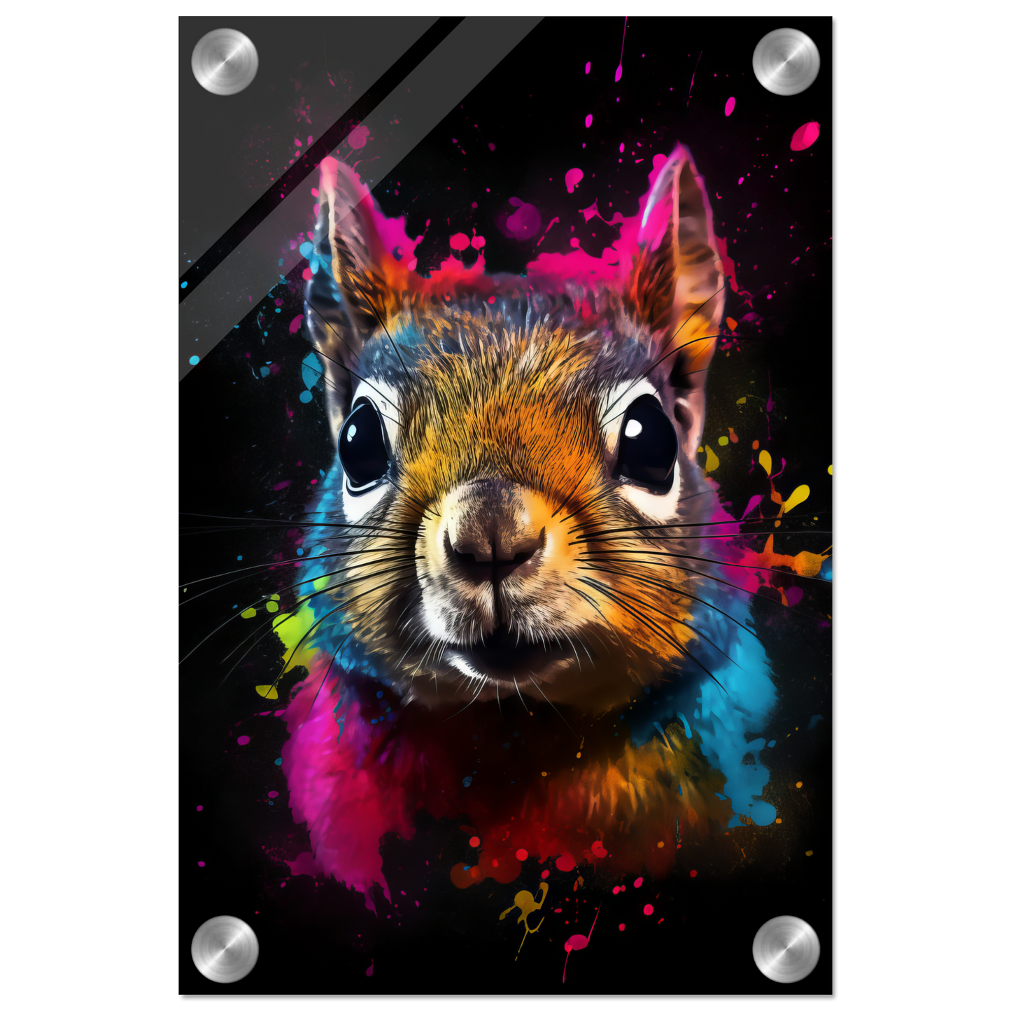 Squirrel pop art (SQUIRREL01)