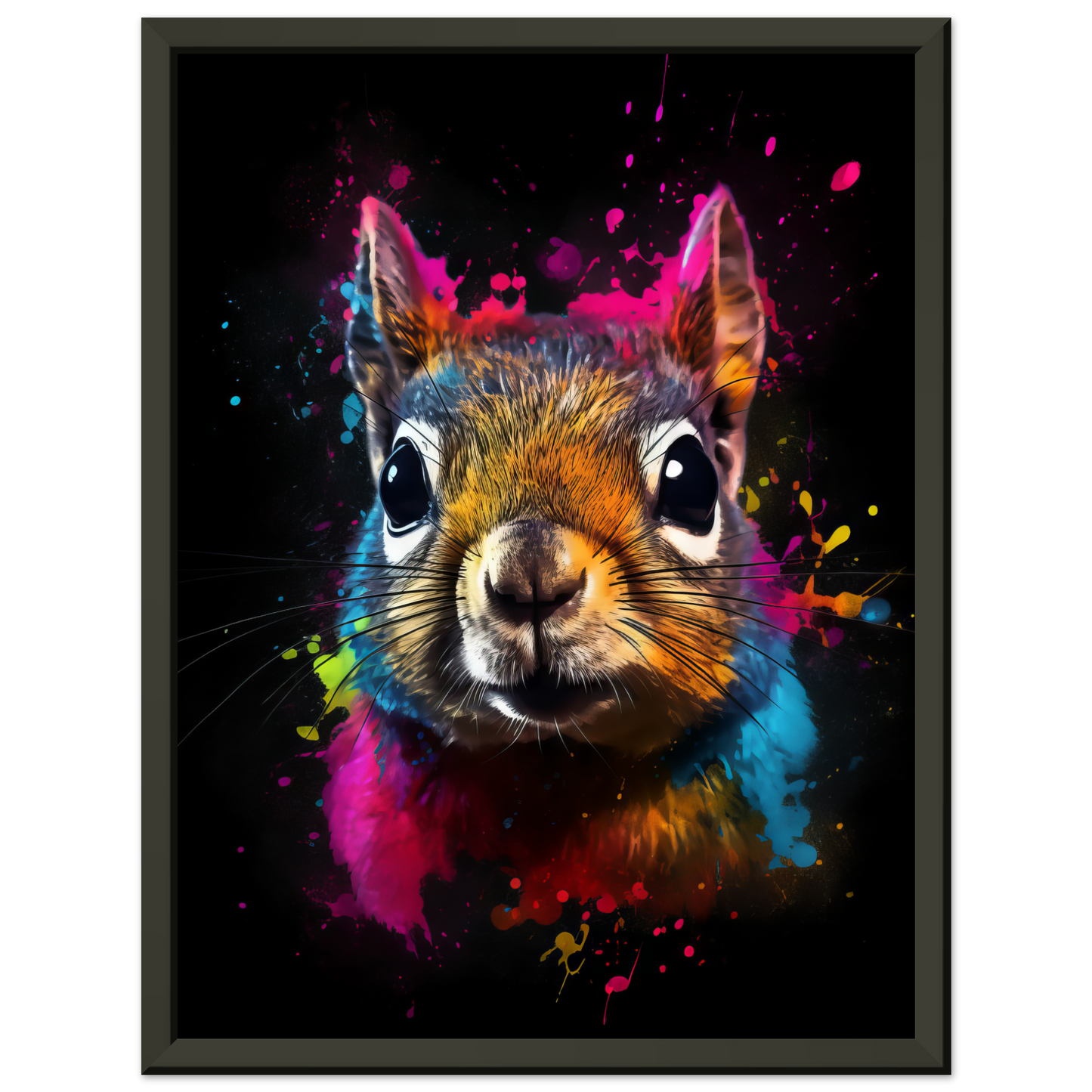 Squirrel pop art (SQUIRREL01)