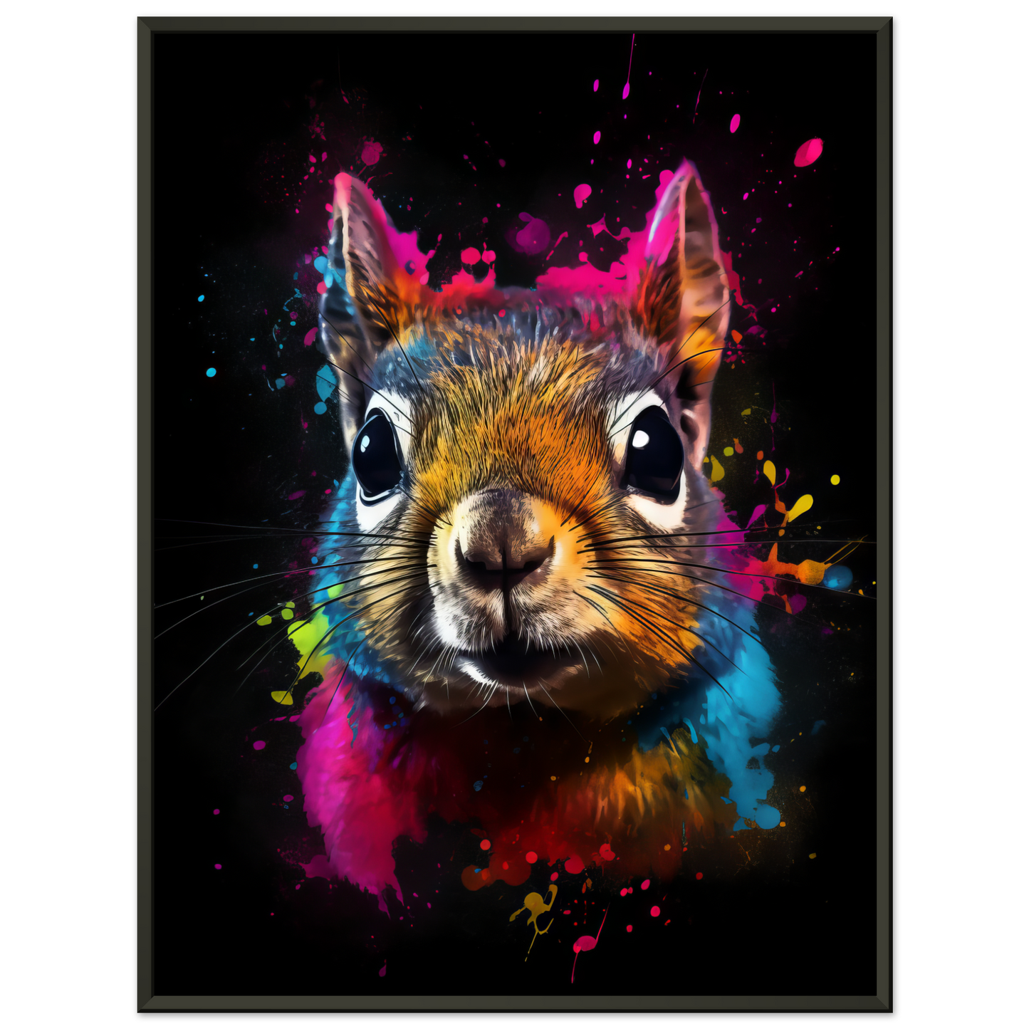 Squirrel pop art (SQUIRREL01)