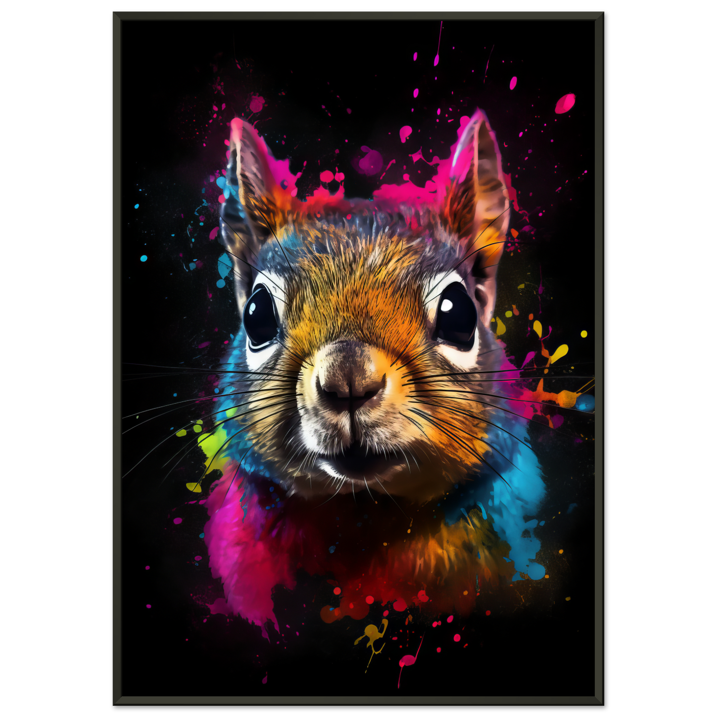 Squirrel pop art (SQUIRREL01)