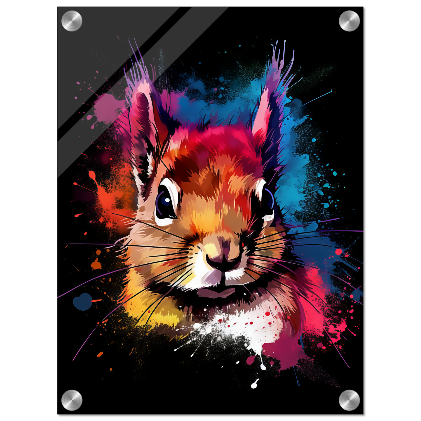 Squirrel pop art (SQUIRREL02)