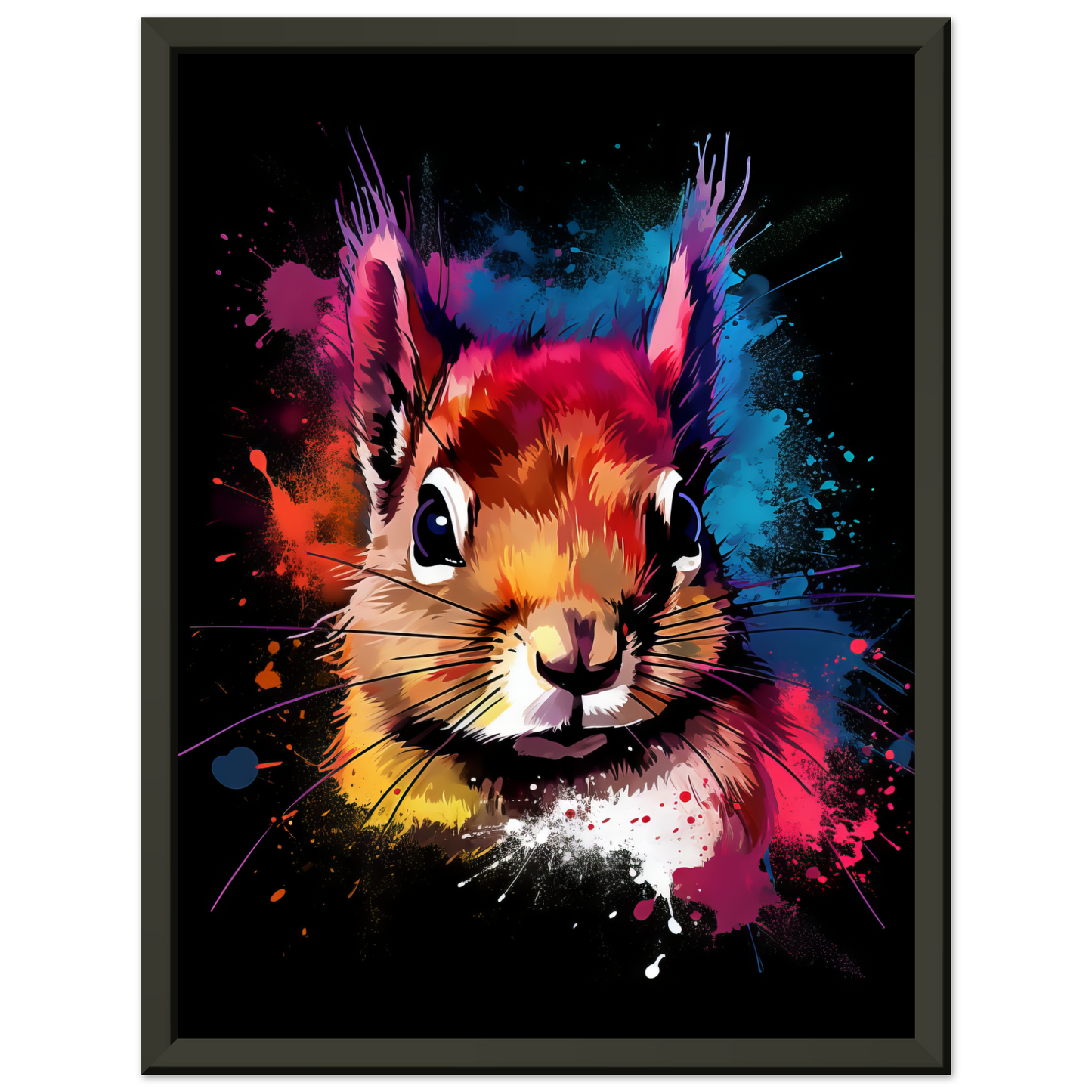 Squirrel pop art (SQUIRREL02)