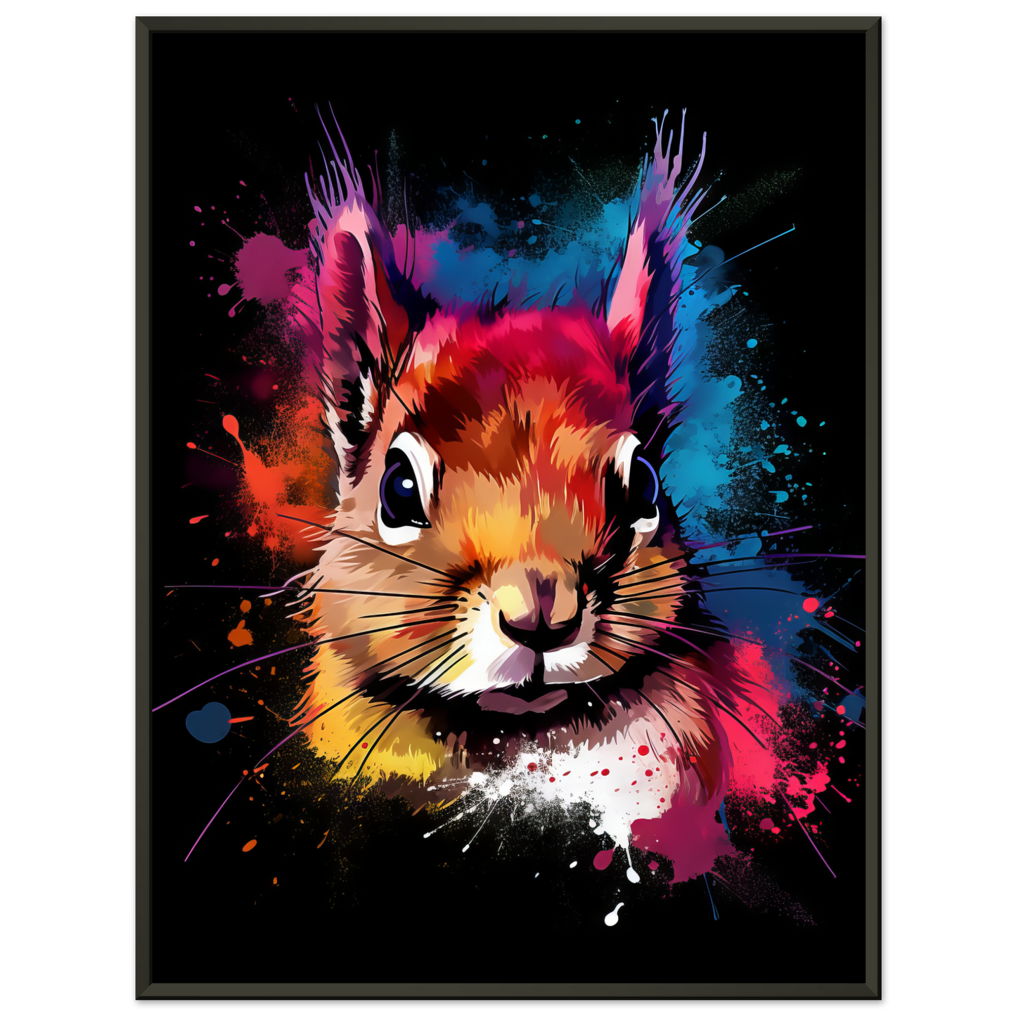 Squirrel pop art (SQUIRREL02)