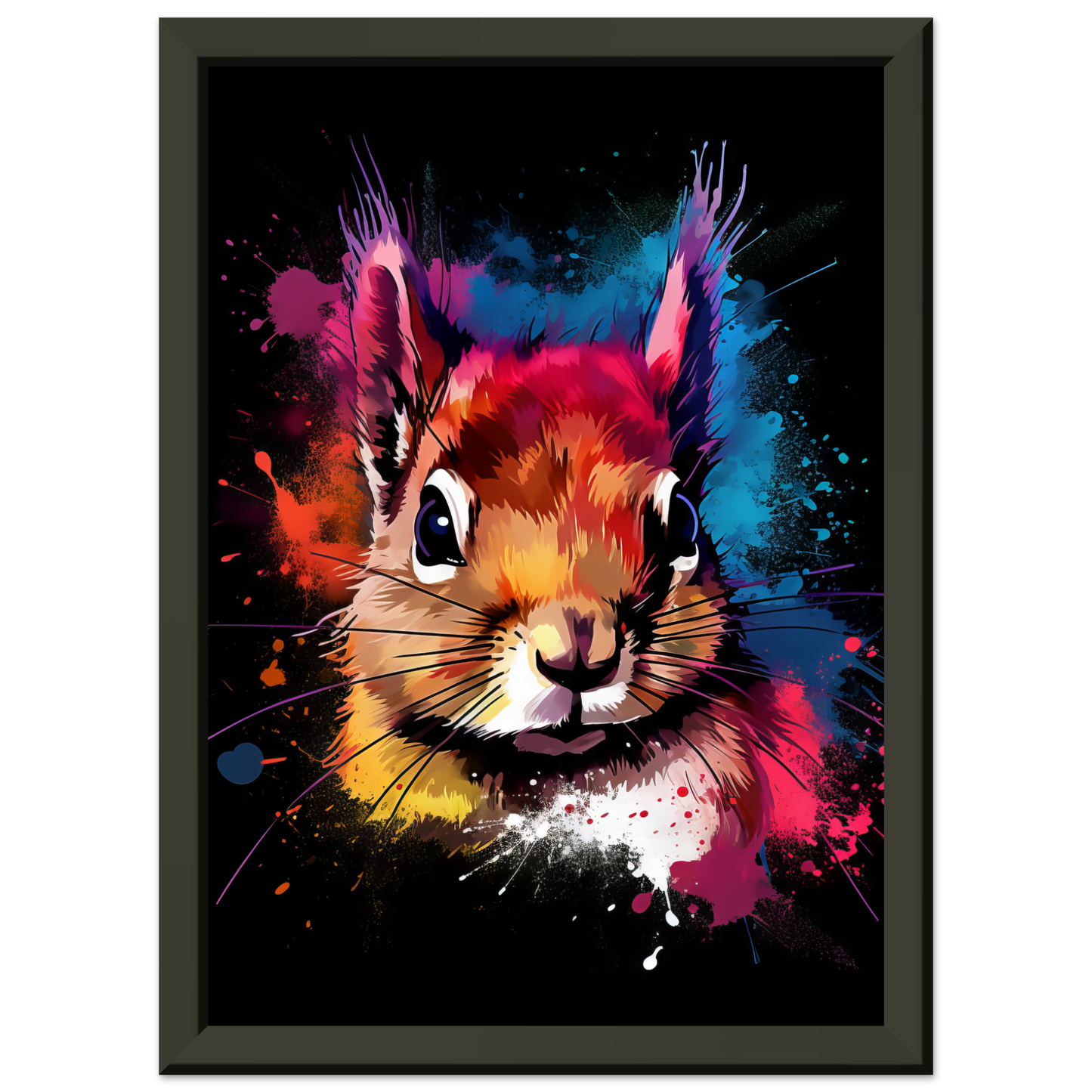 Squirrel pop art (SQUIRREL02)
