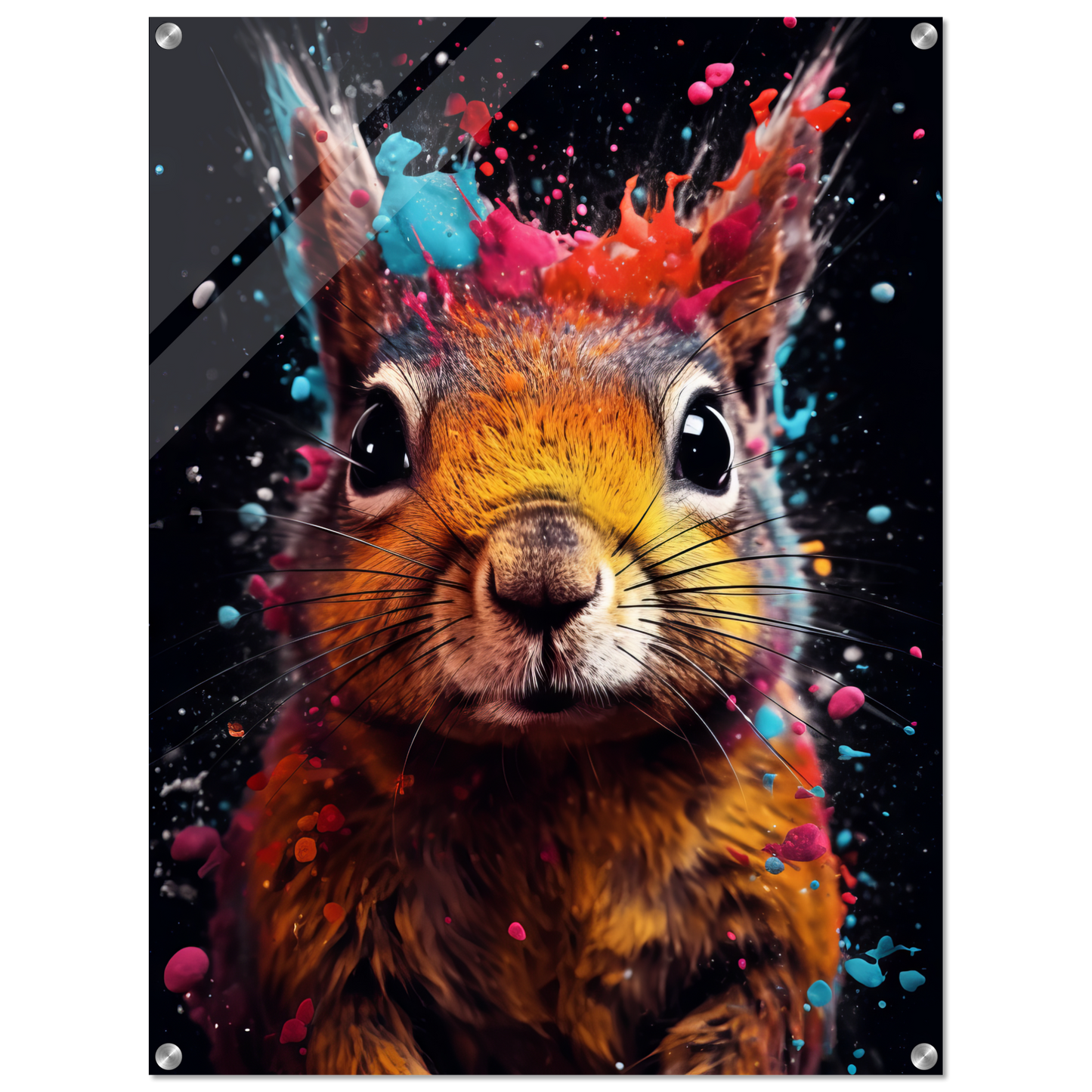 Squirrel pop art (SQUIRREL03)