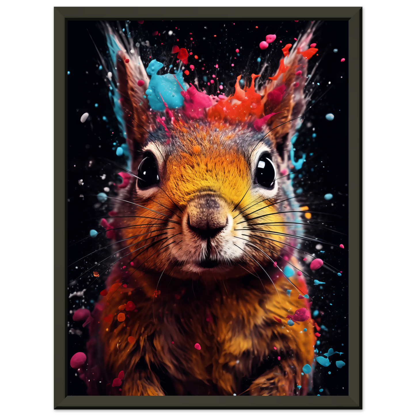 Squirrel pop art (SQUIRREL03)