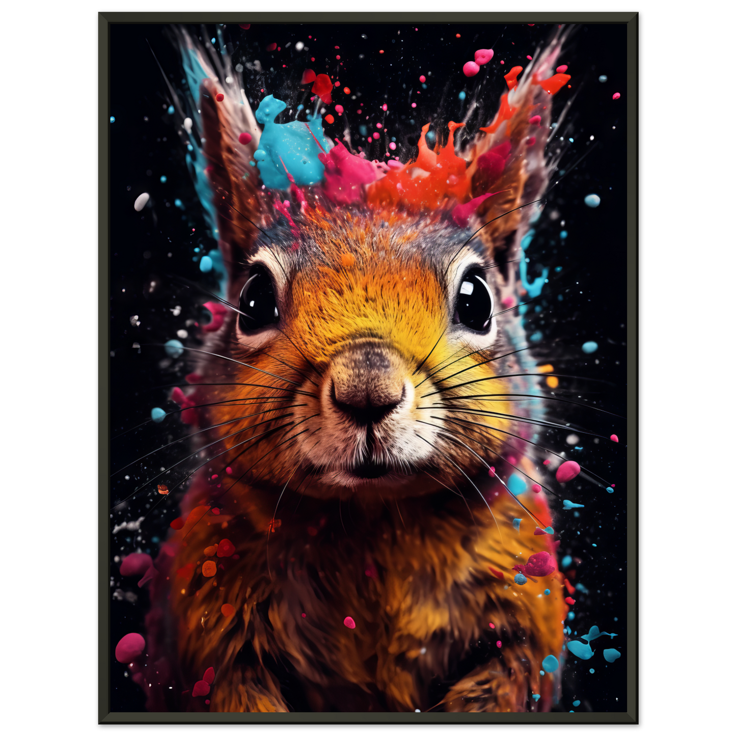 Squirrel pop art (SQUIRREL03)