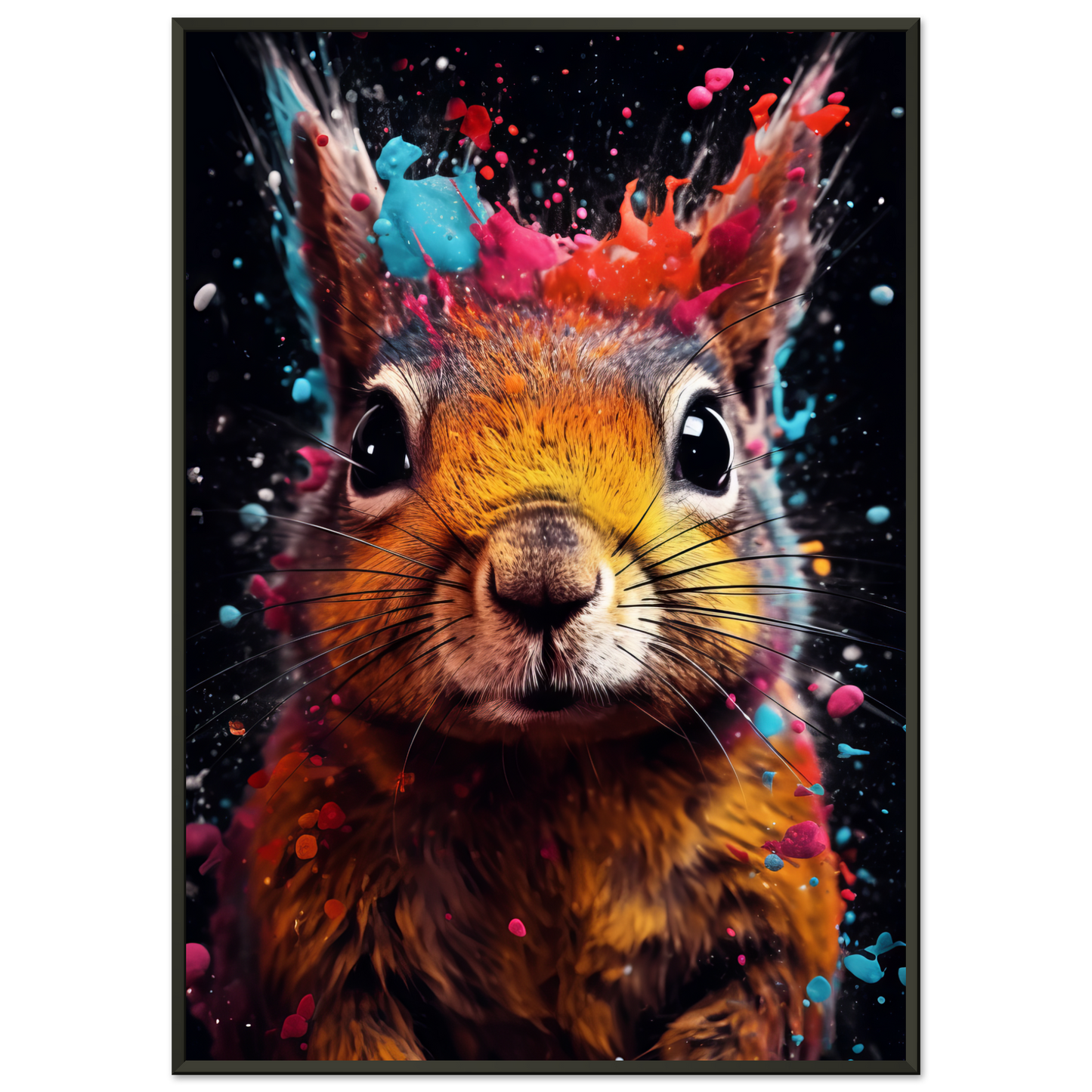 Squirrel pop art (SQUIRREL03)