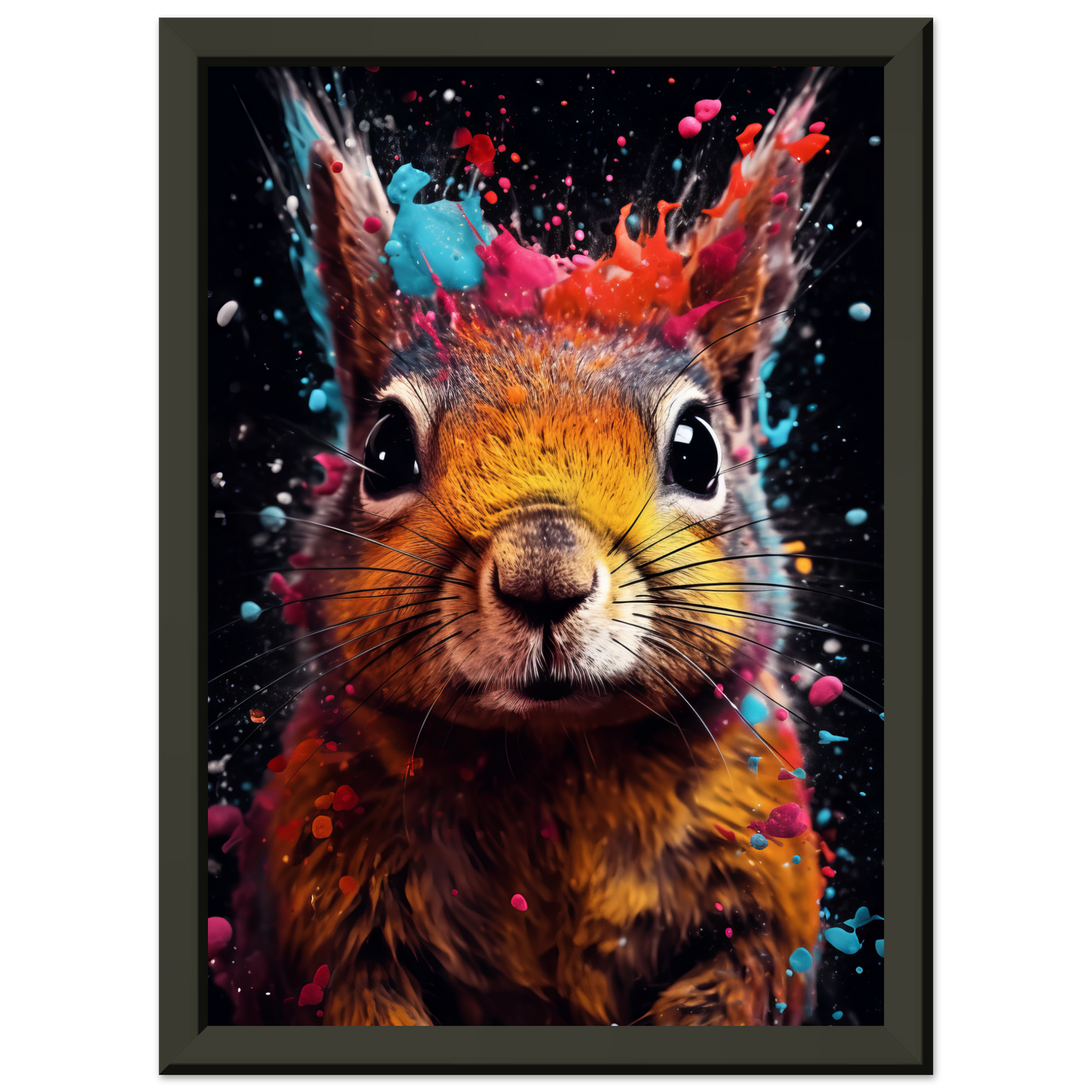 Squirrel pop art (SQUIRREL03)