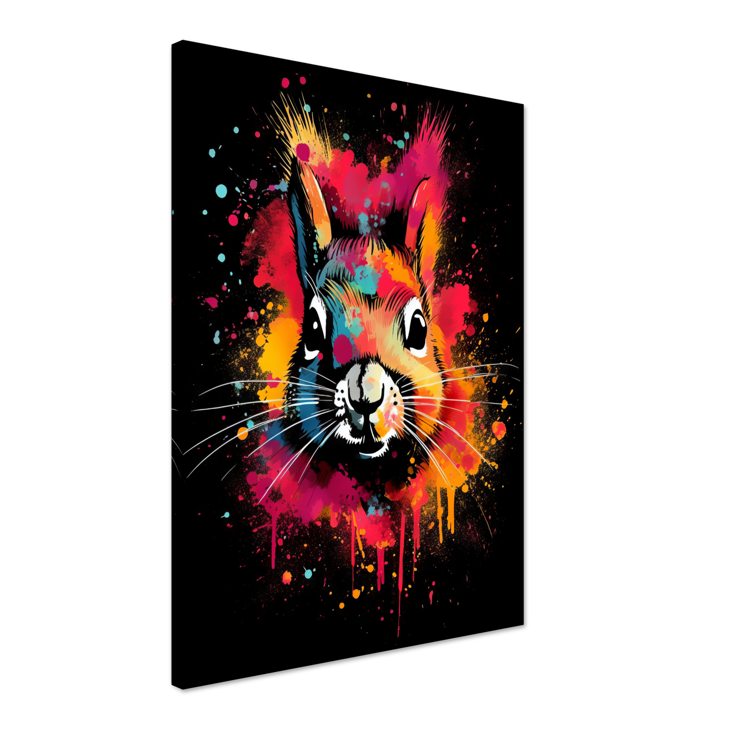 Squirrel pop art (SQUIRREL04)