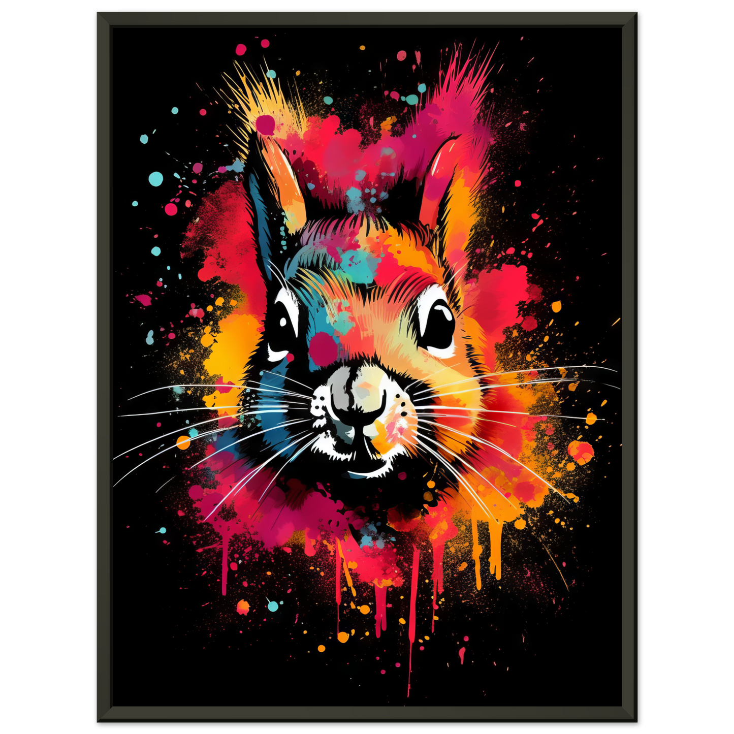 Squirrel pop art (SQUIRREL04)
