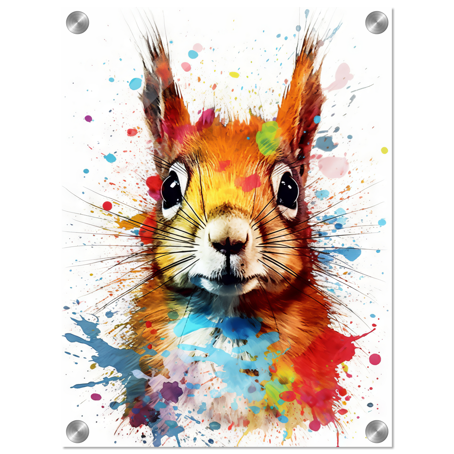 Squirrel pop art (SQUIRREL05)