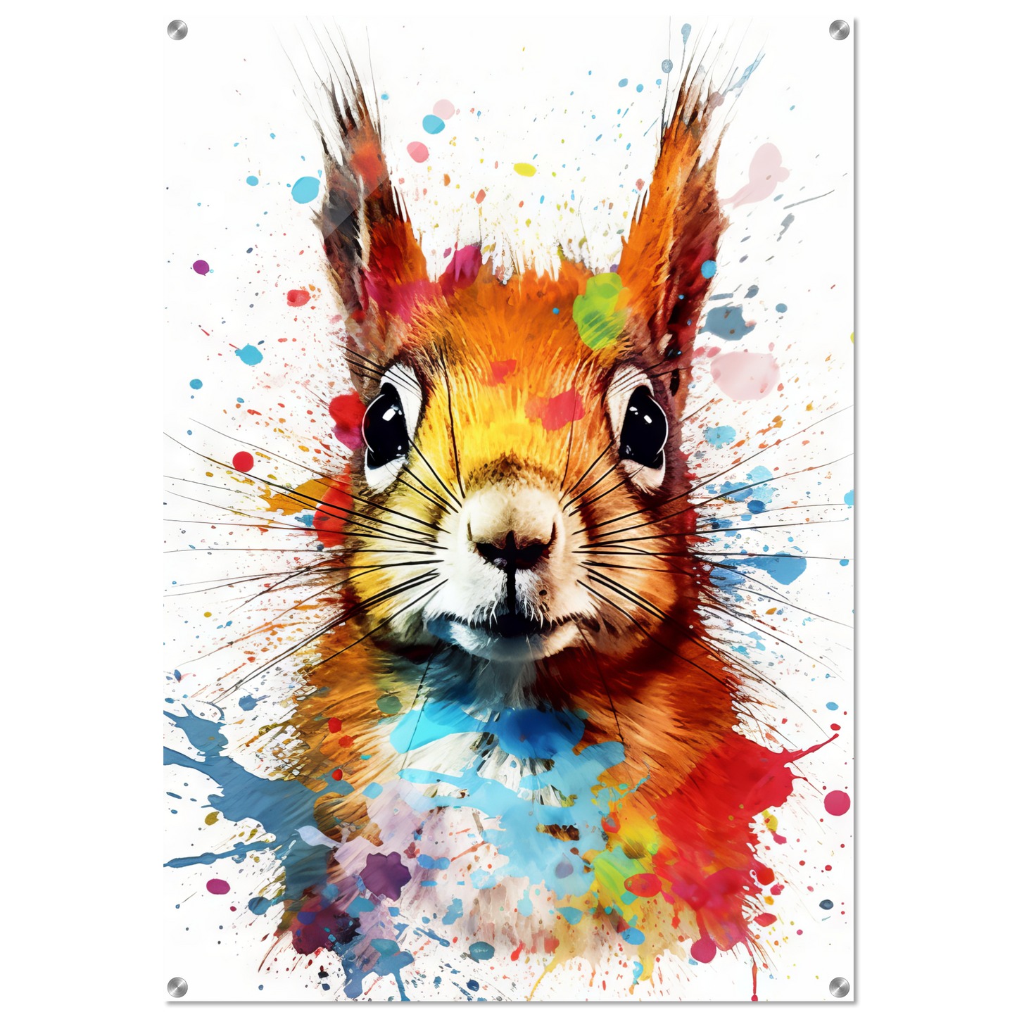 Squirrel pop art (SQUIRREL05)