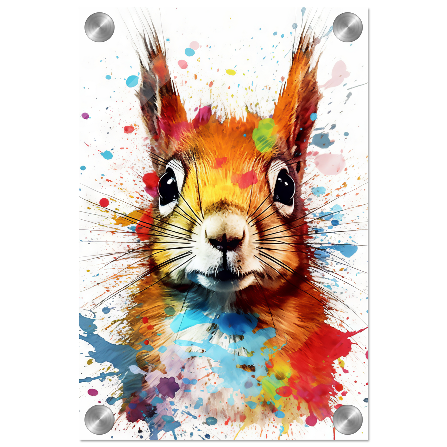 Squirrel pop art (SQUIRREL05)