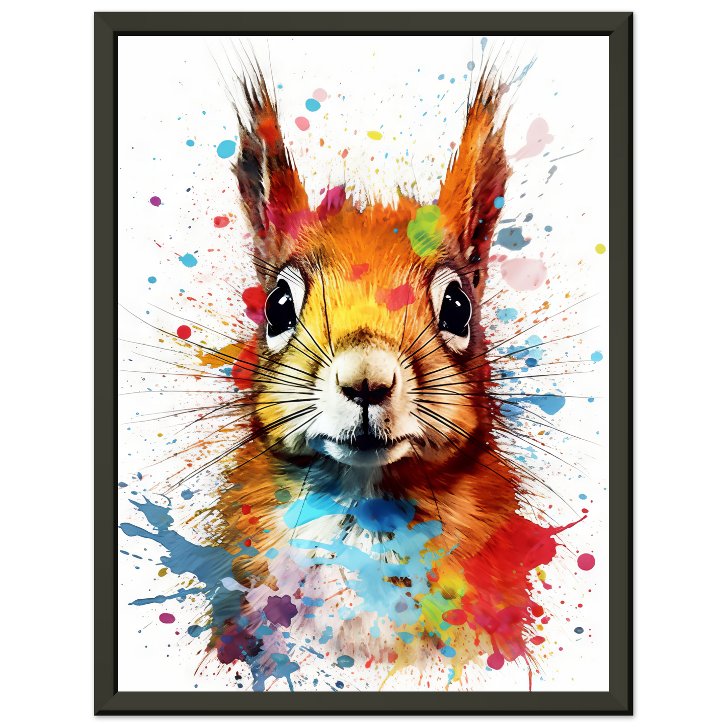 Squirrel pop art (SQUIRREL05)