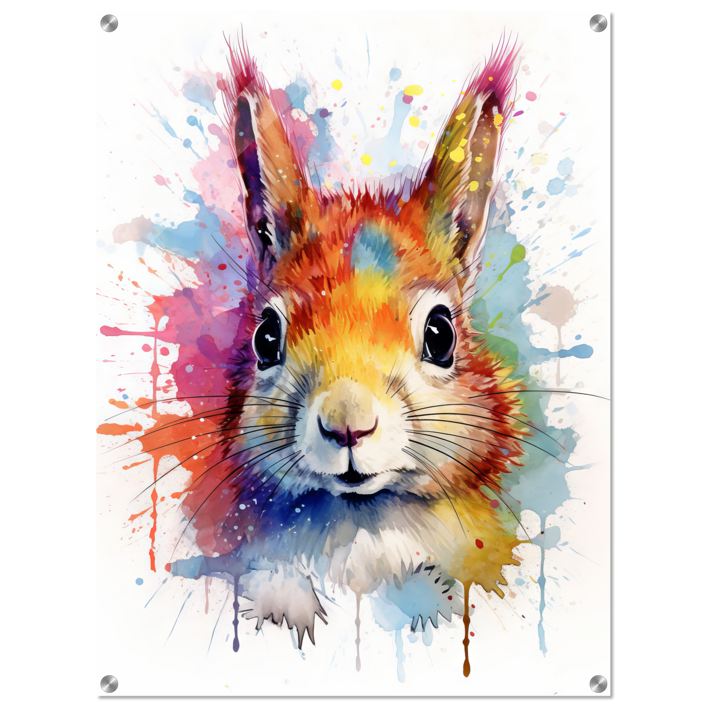 Squirrel pop art (SQUIRREL06)