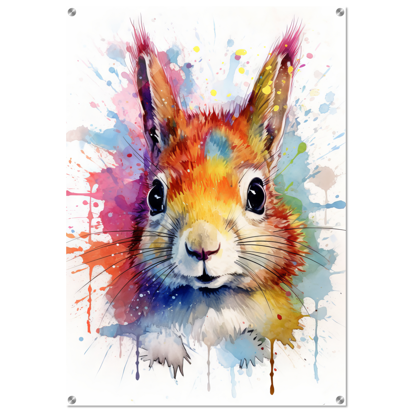 Squirrel pop art (SQUIRREL06)
