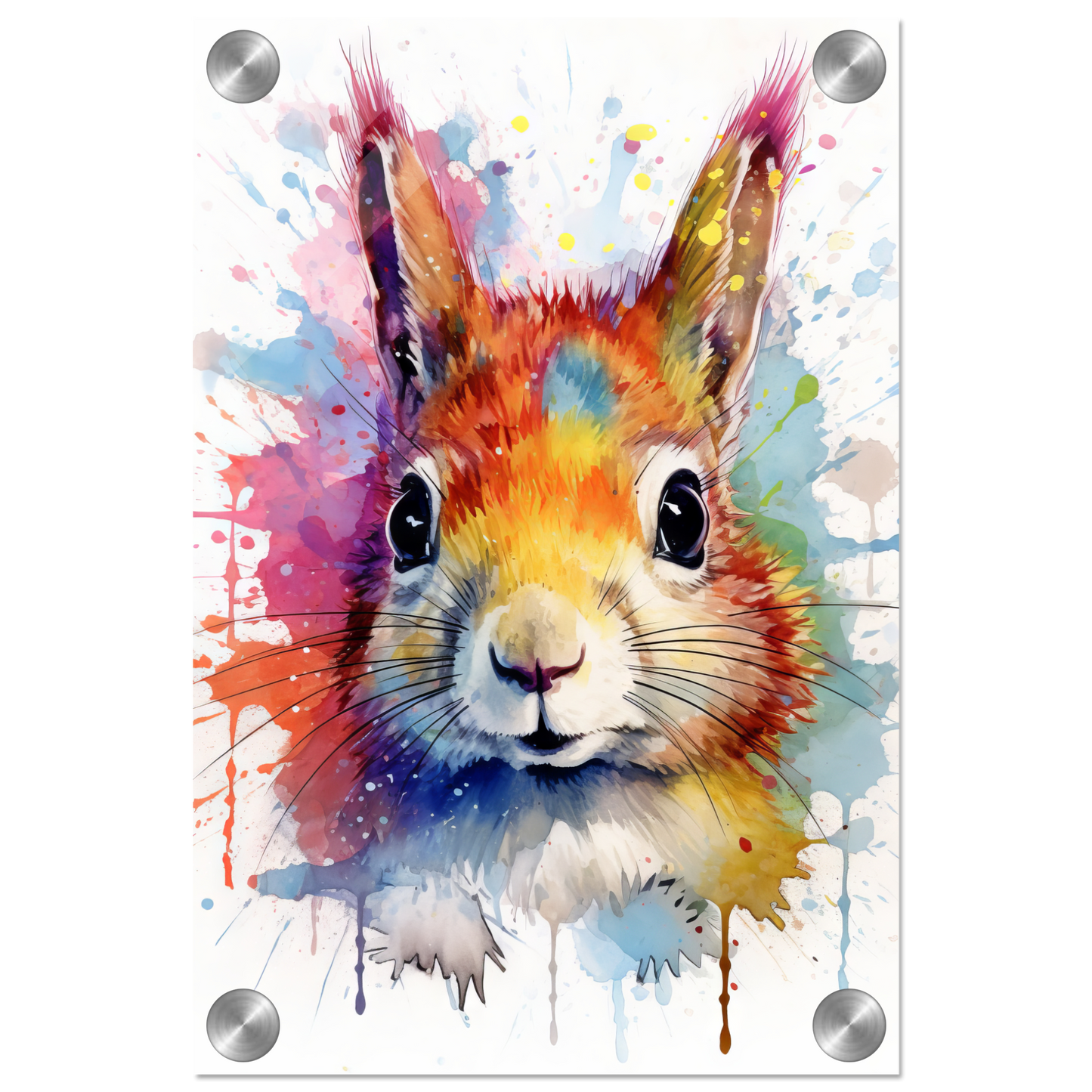 Squirrel pop art (SQUIRREL06)
