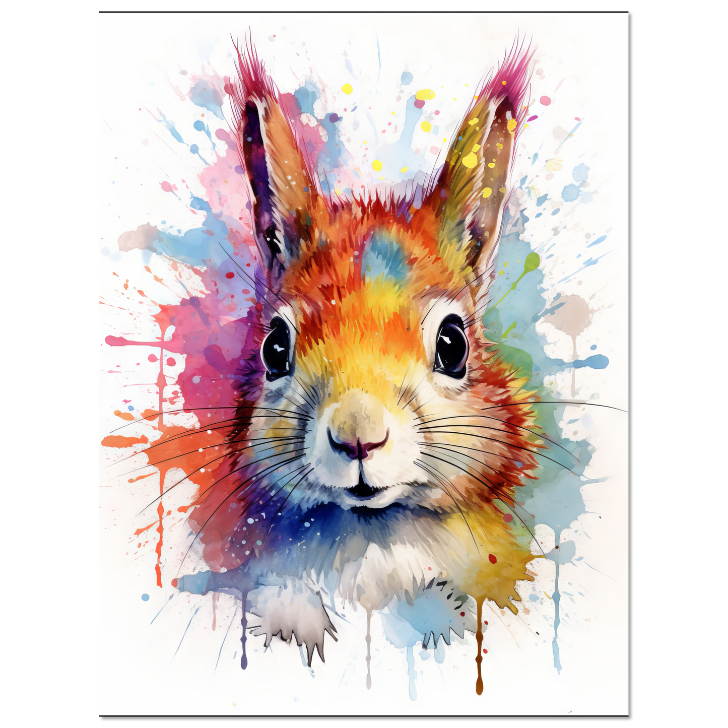 Squirrel pop art (SQUIRREL06)