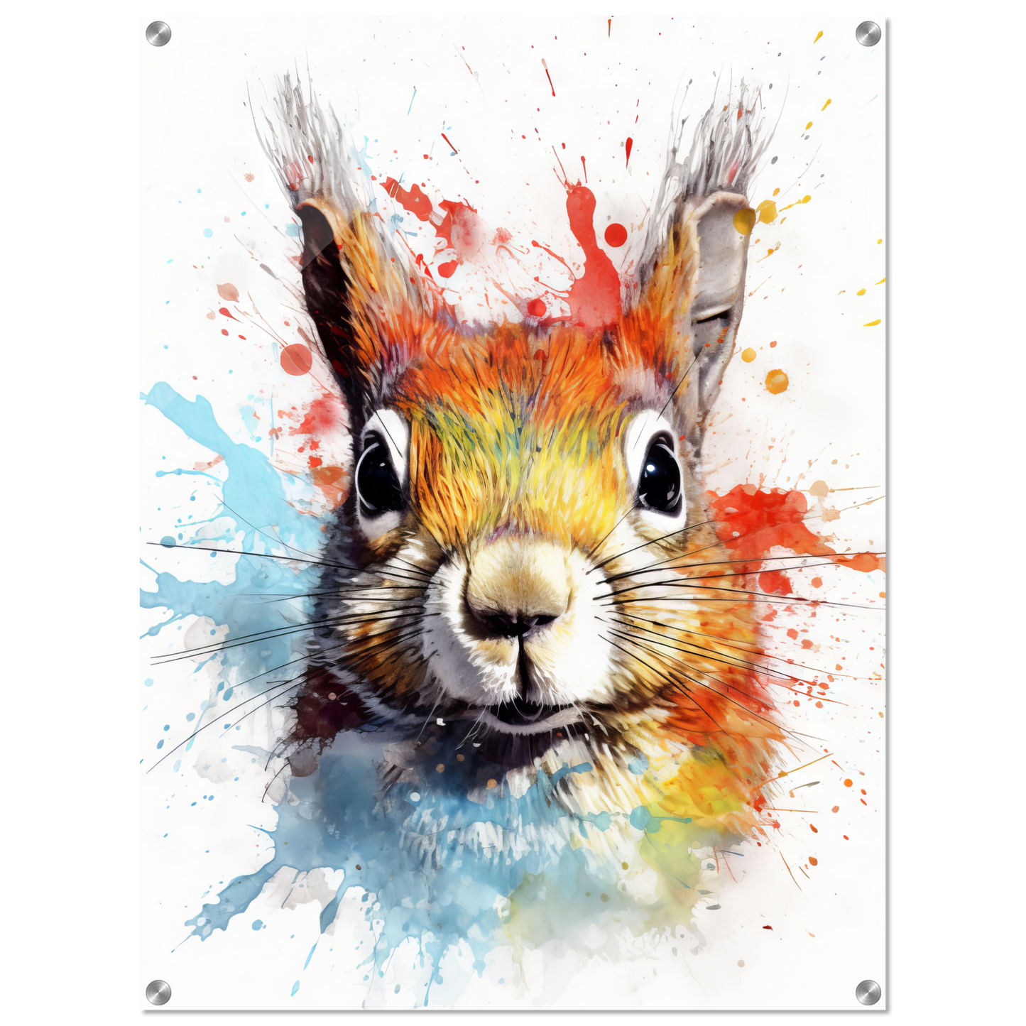 Squirrel pop art (SQUIRREL07)