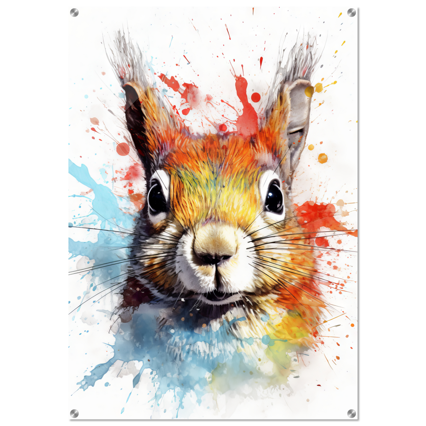 Squirrel pop art (SQUIRREL07)