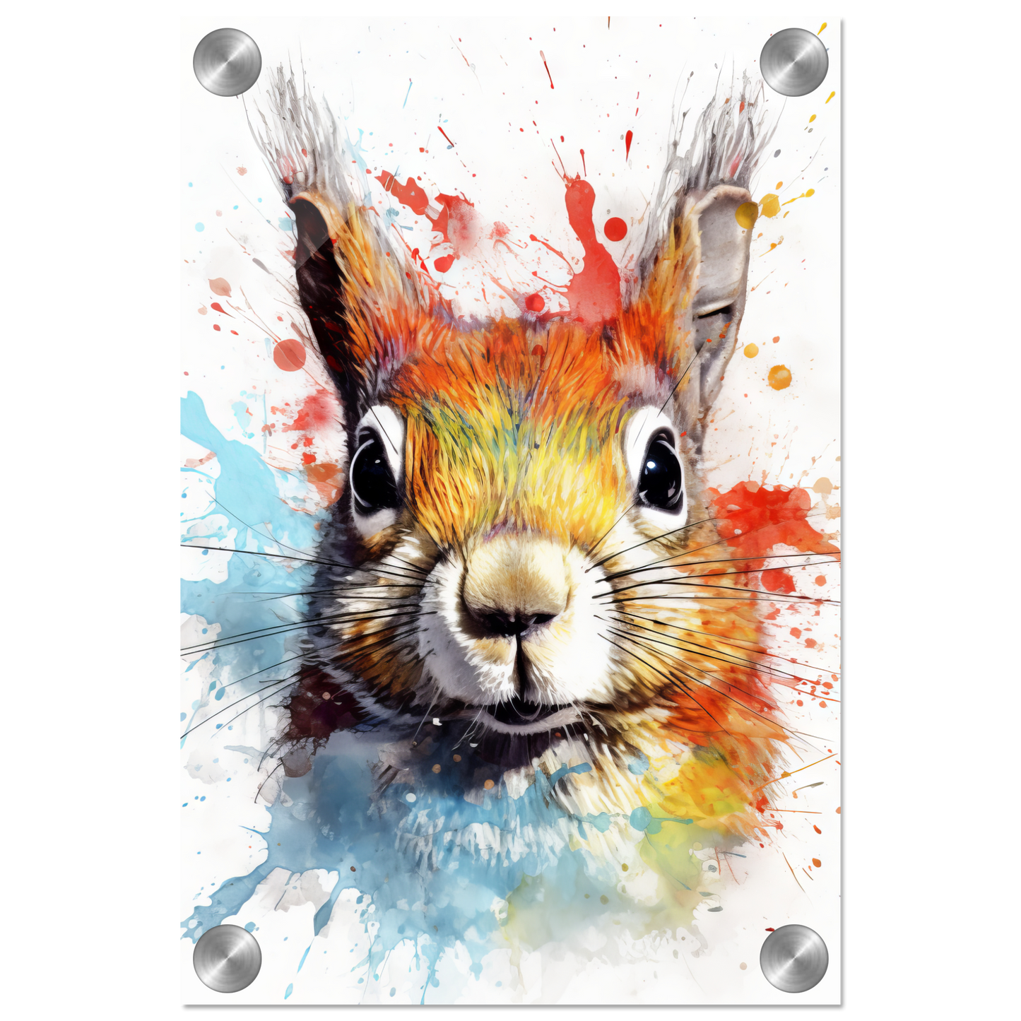 Squirrel pop art (SQUIRREL07)