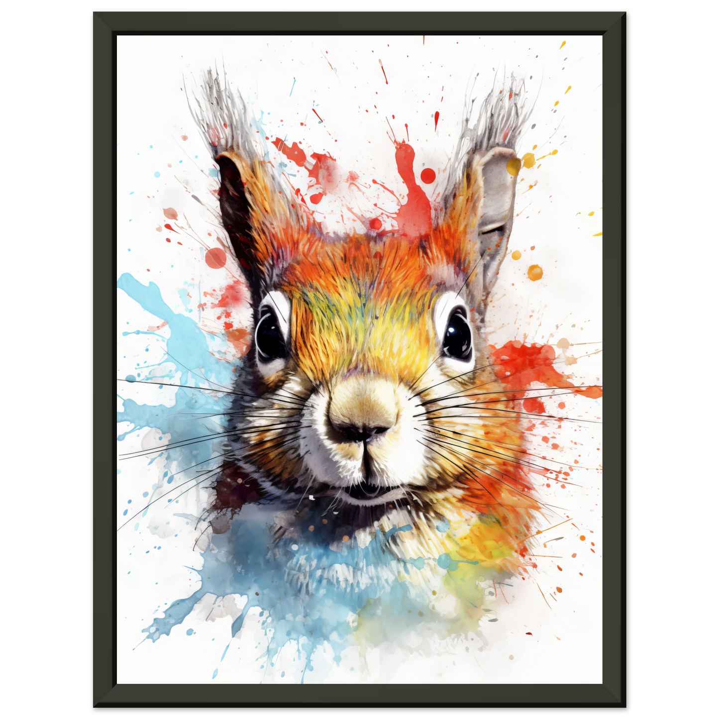 Squirrel pop art (SQUIRREL07)