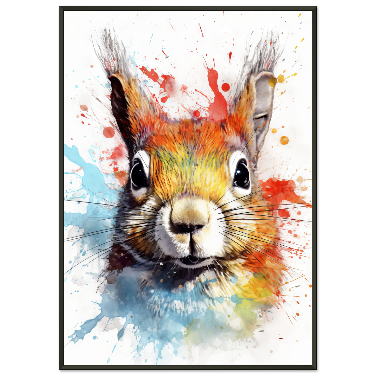 Squirrel pop art (SQUIRREL07)