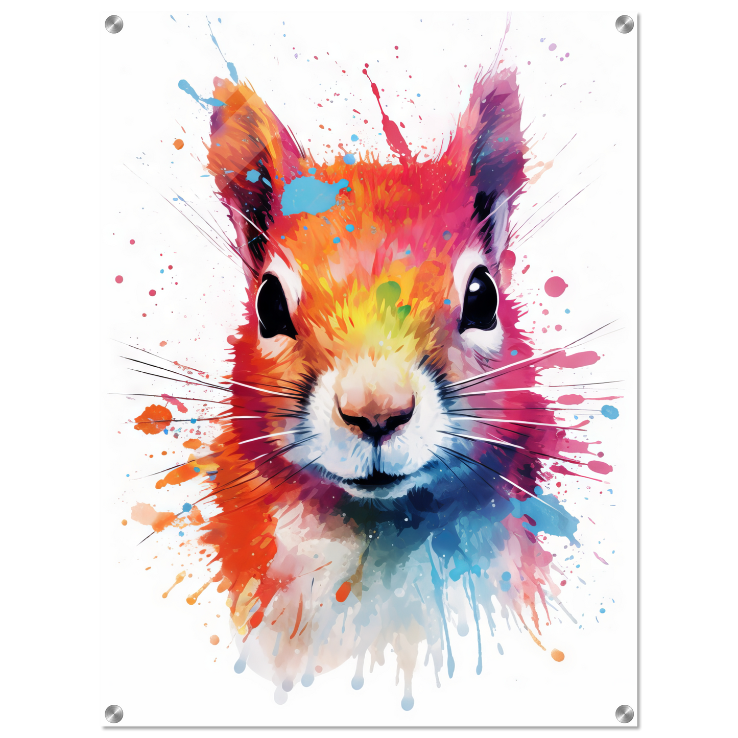 Squirrel pop art (SQUIRREL08)