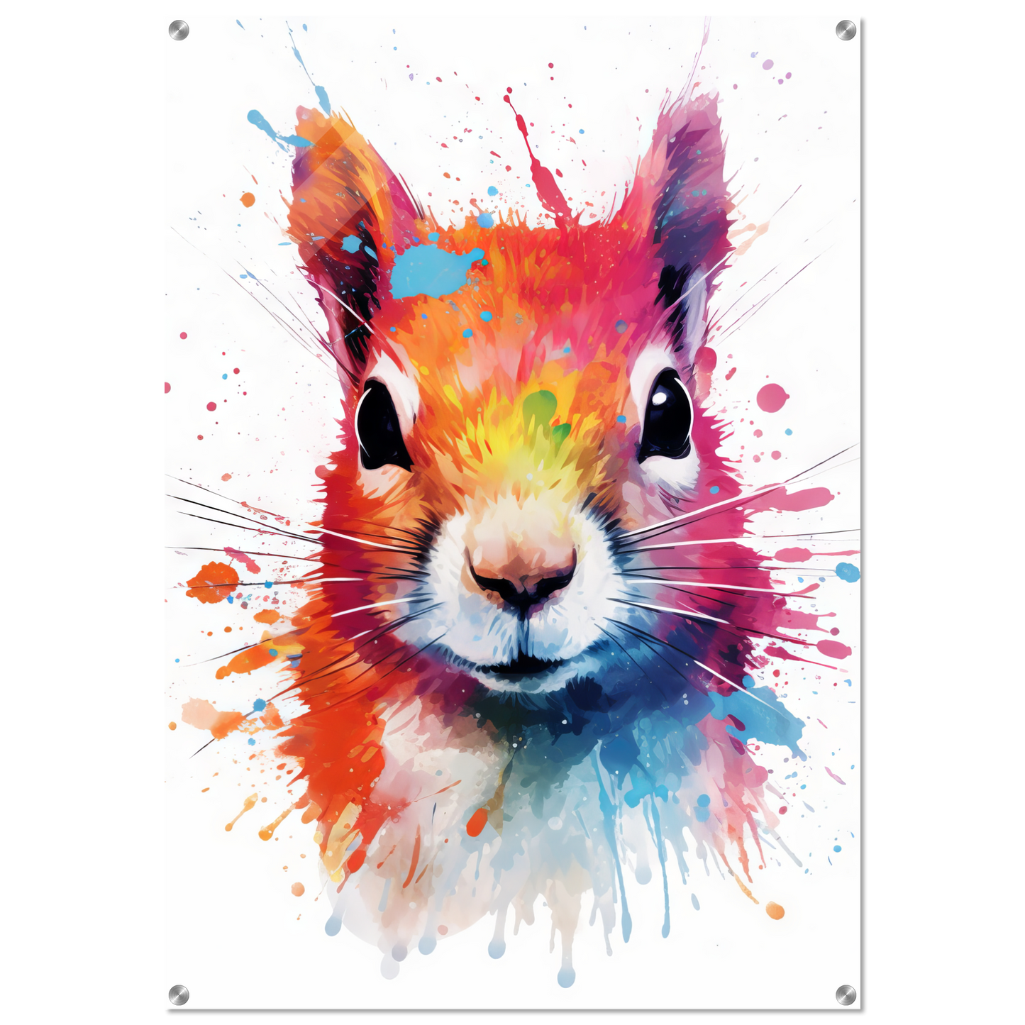 Squirrel pop art (SQUIRREL08)
