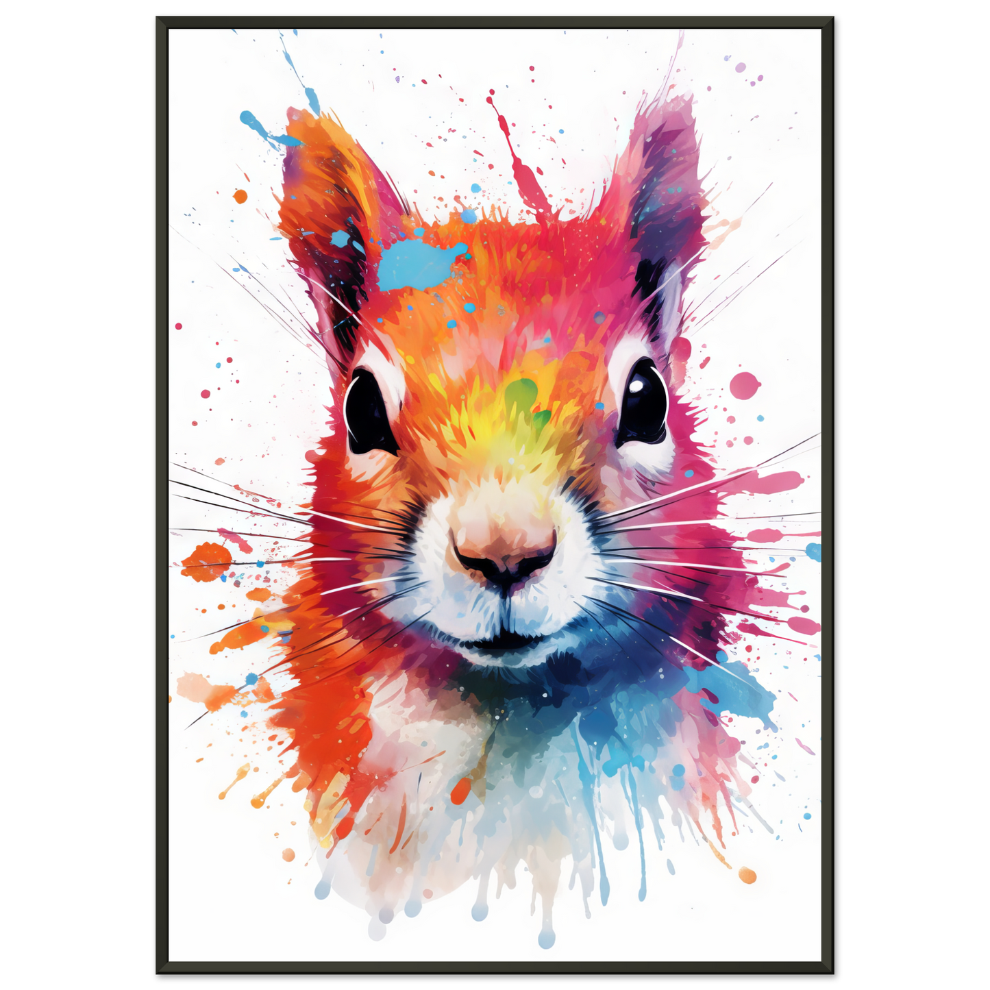 Squirrel pop art (SQUIRREL08)