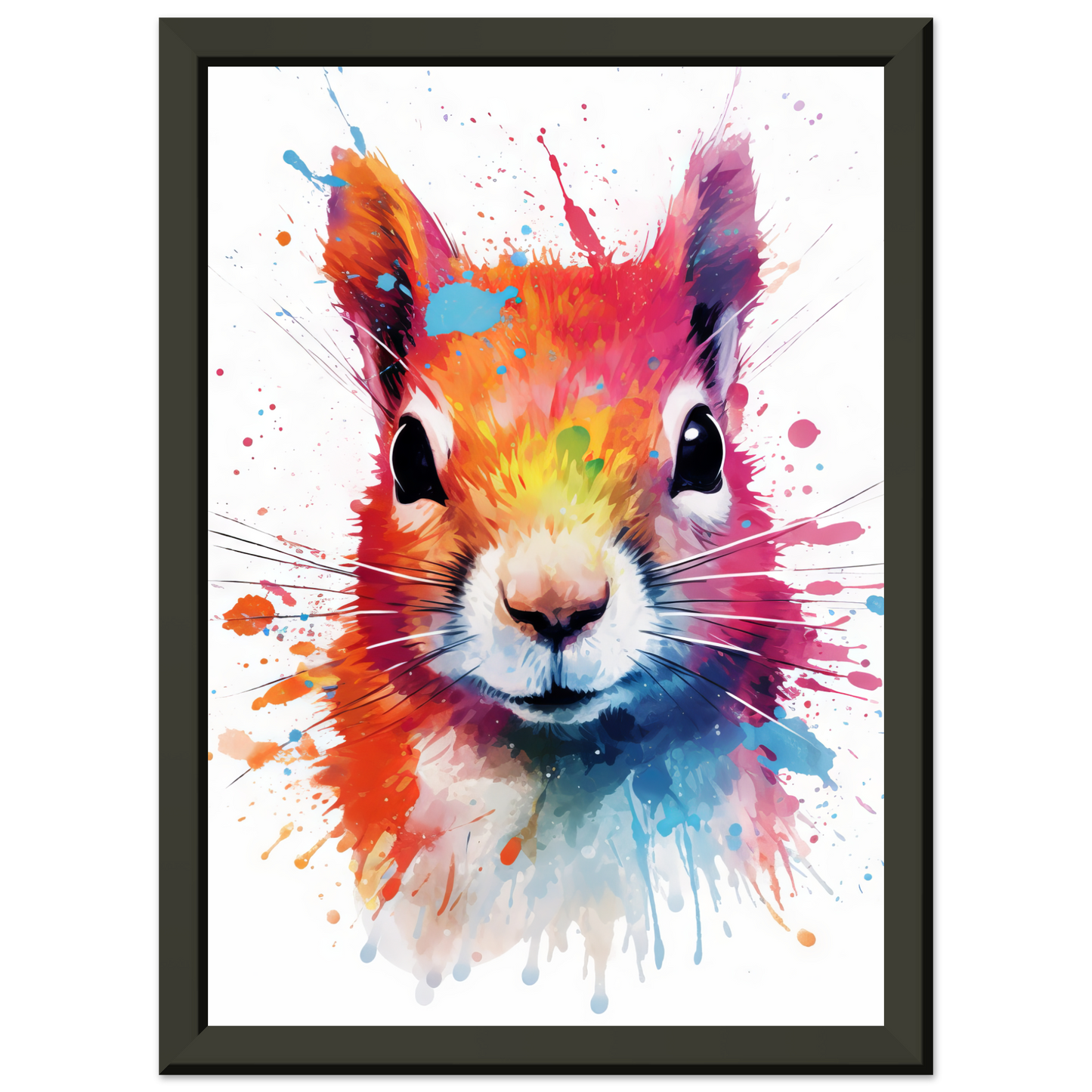 Squirrel pop art (SQUIRREL08)