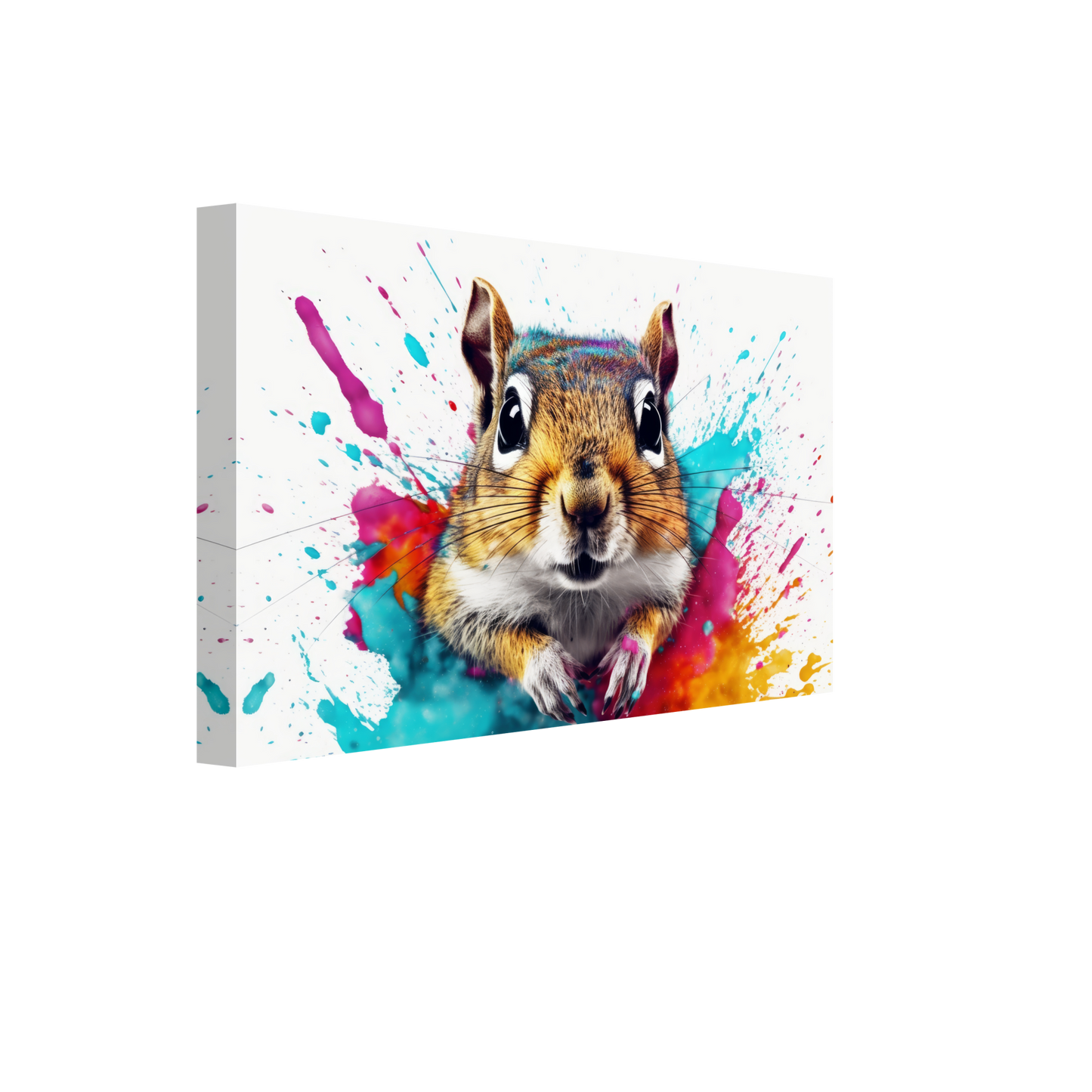 Chipmunk pop art (SQUIRREL09)