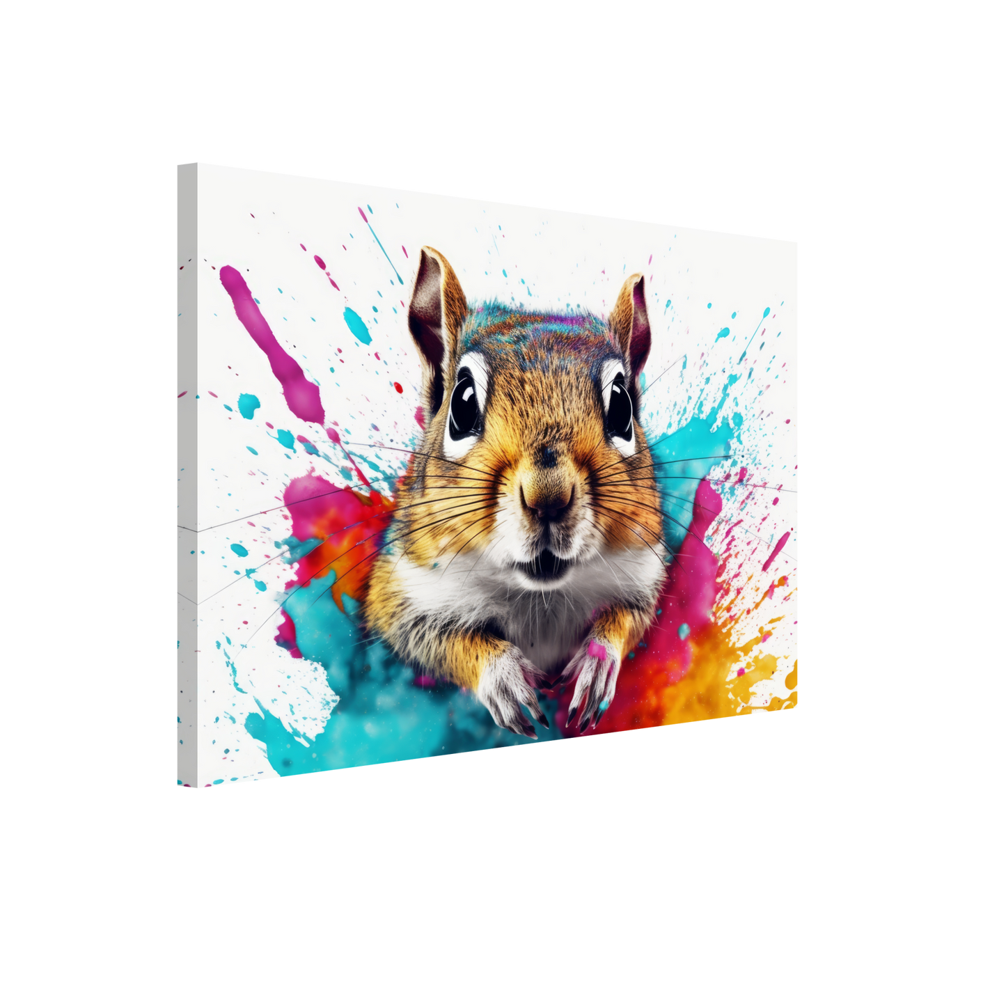 Chipmunk pop art (SQUIRREL09)