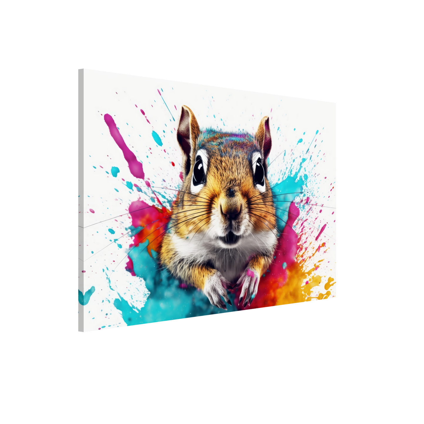 Chipmunk pop art (SQUIRREL09)