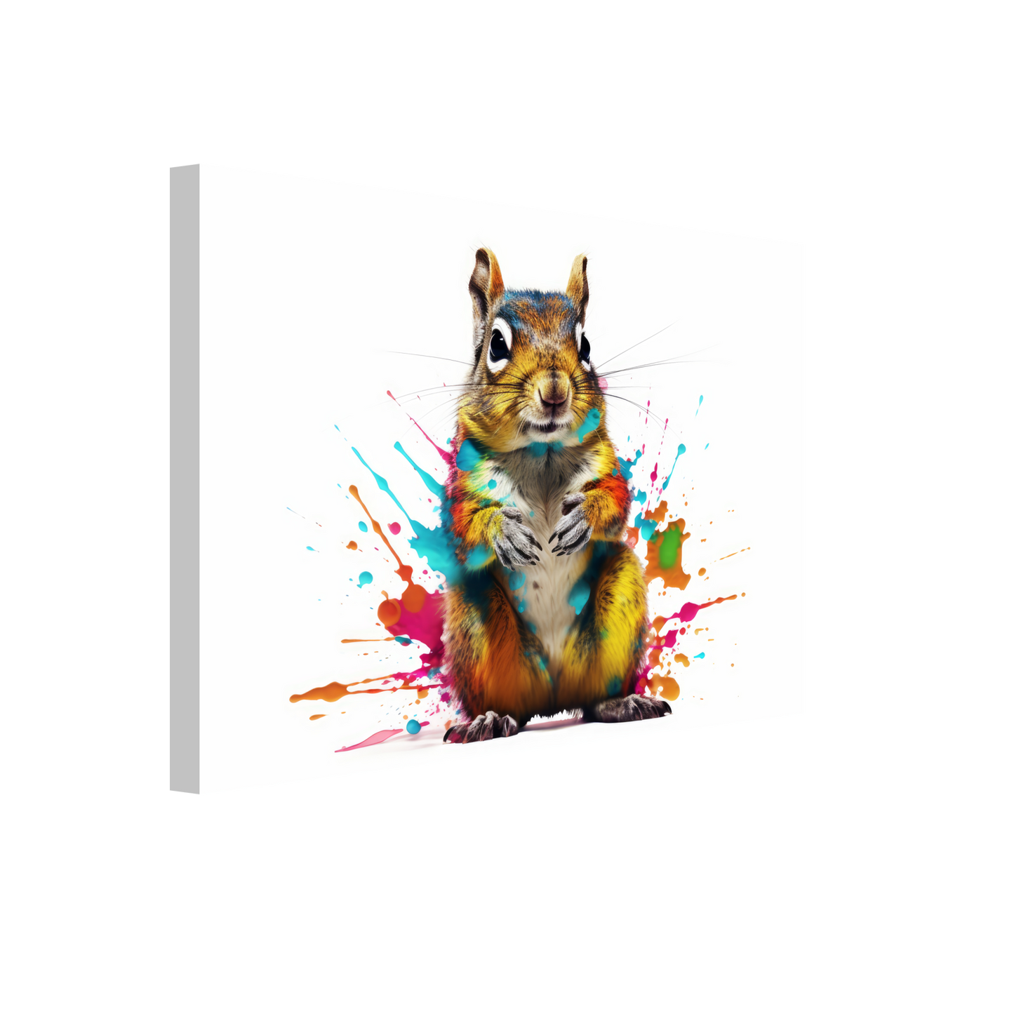 Chipmunk pop art (SQUIRREL10)