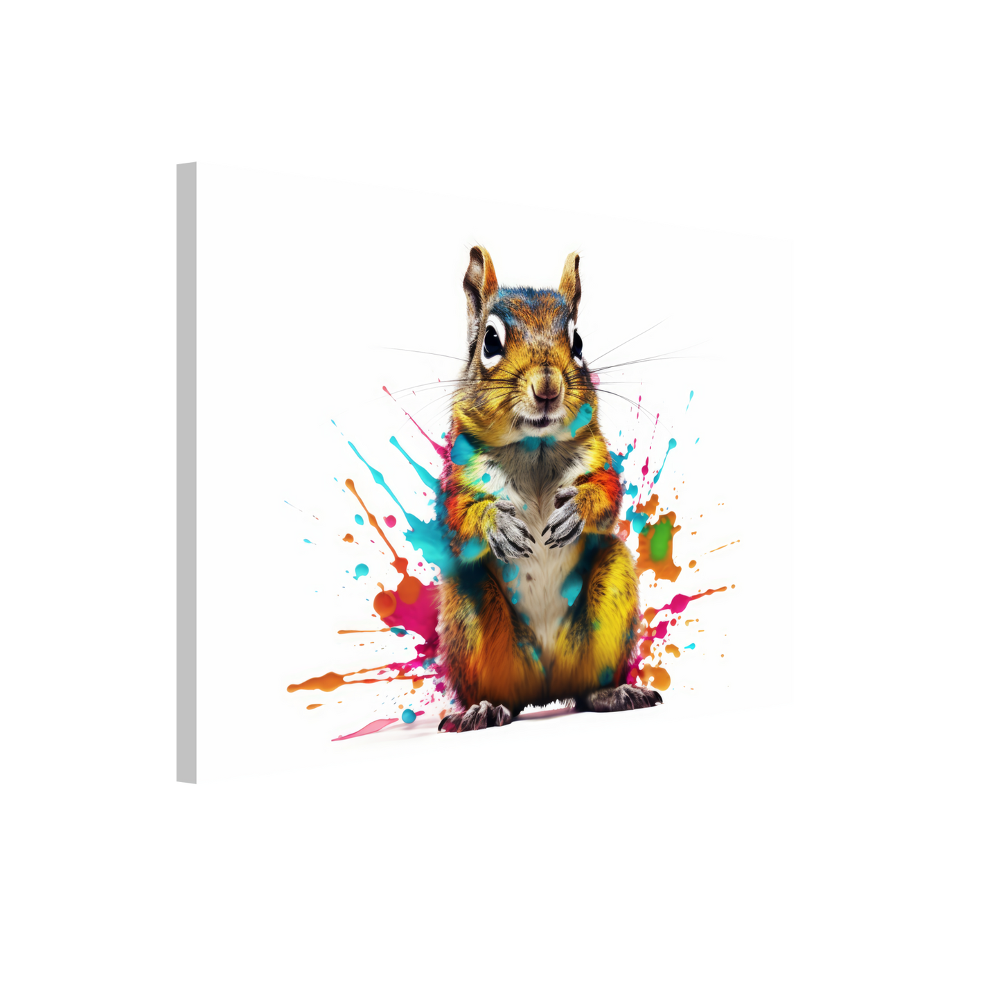 Chipmunk pop art (SQUIRREL10)