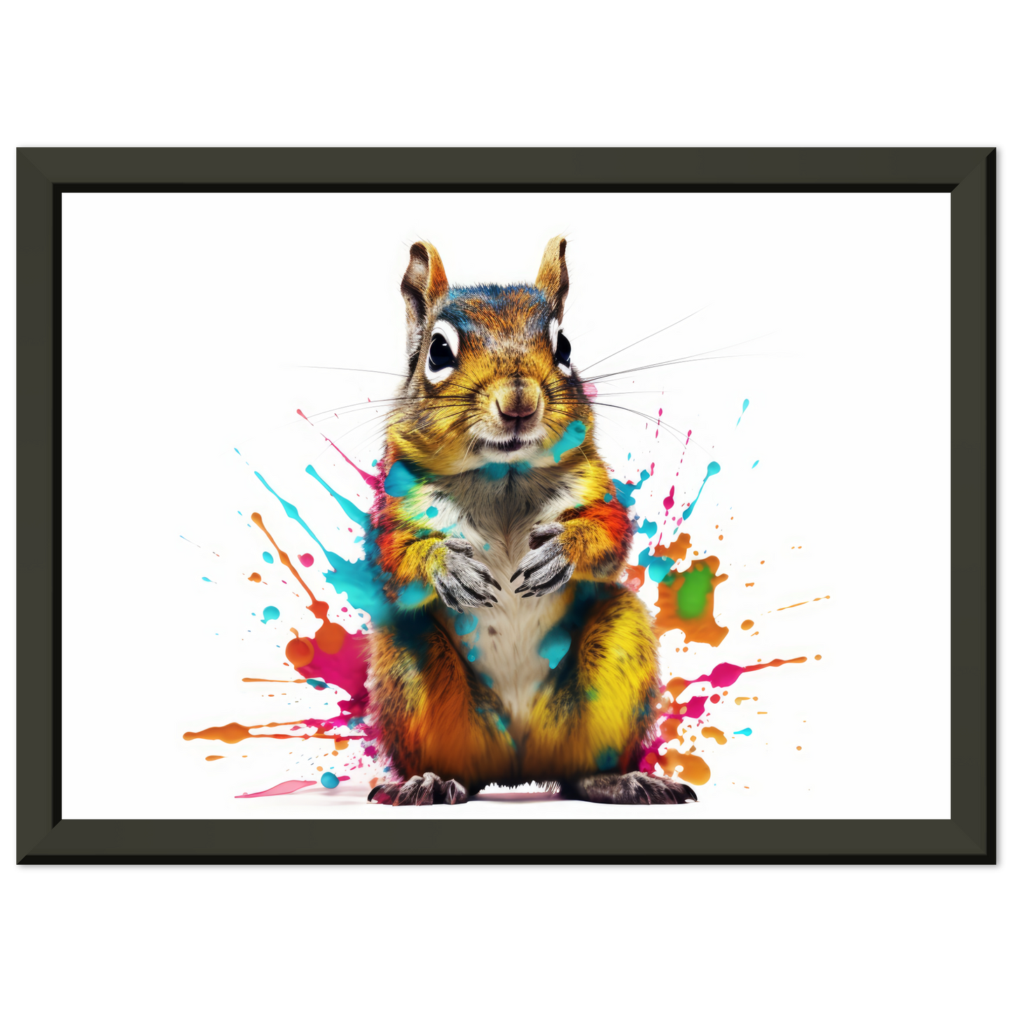 Chipmunk pop art (SQUIRREL10)