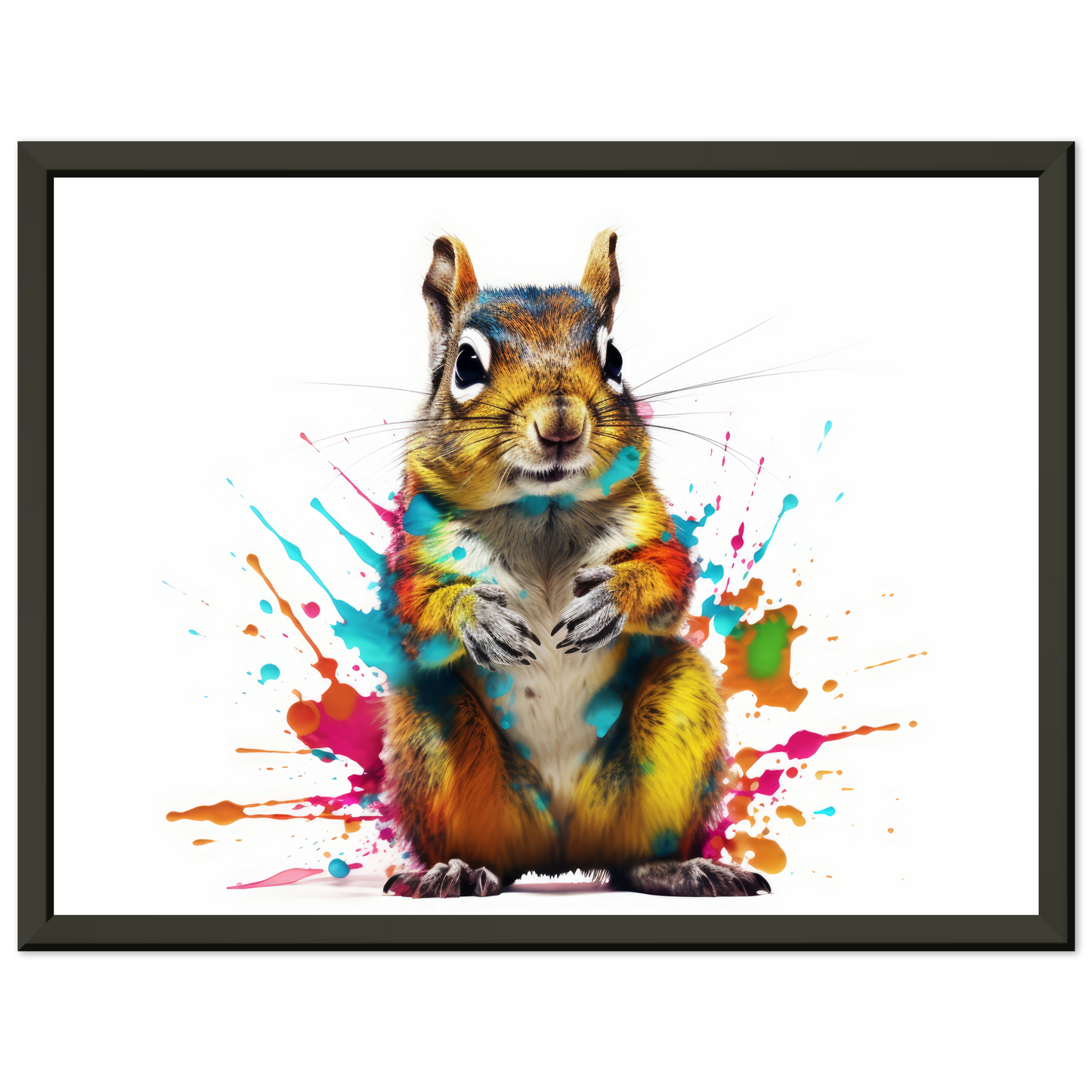 Chipmunk pop art (SQUIRREL10)