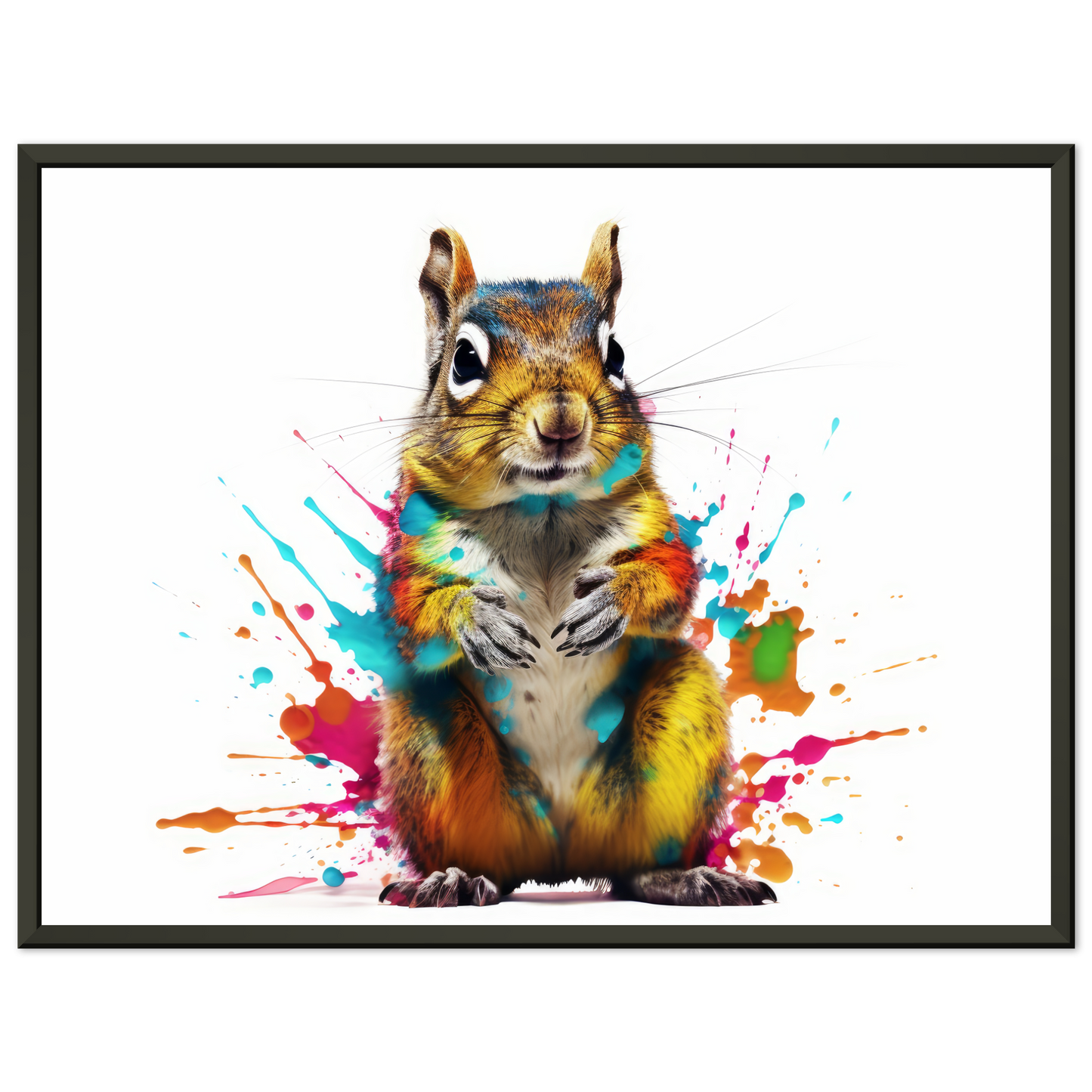 Chipmunk pop art (SQUIRREL10)