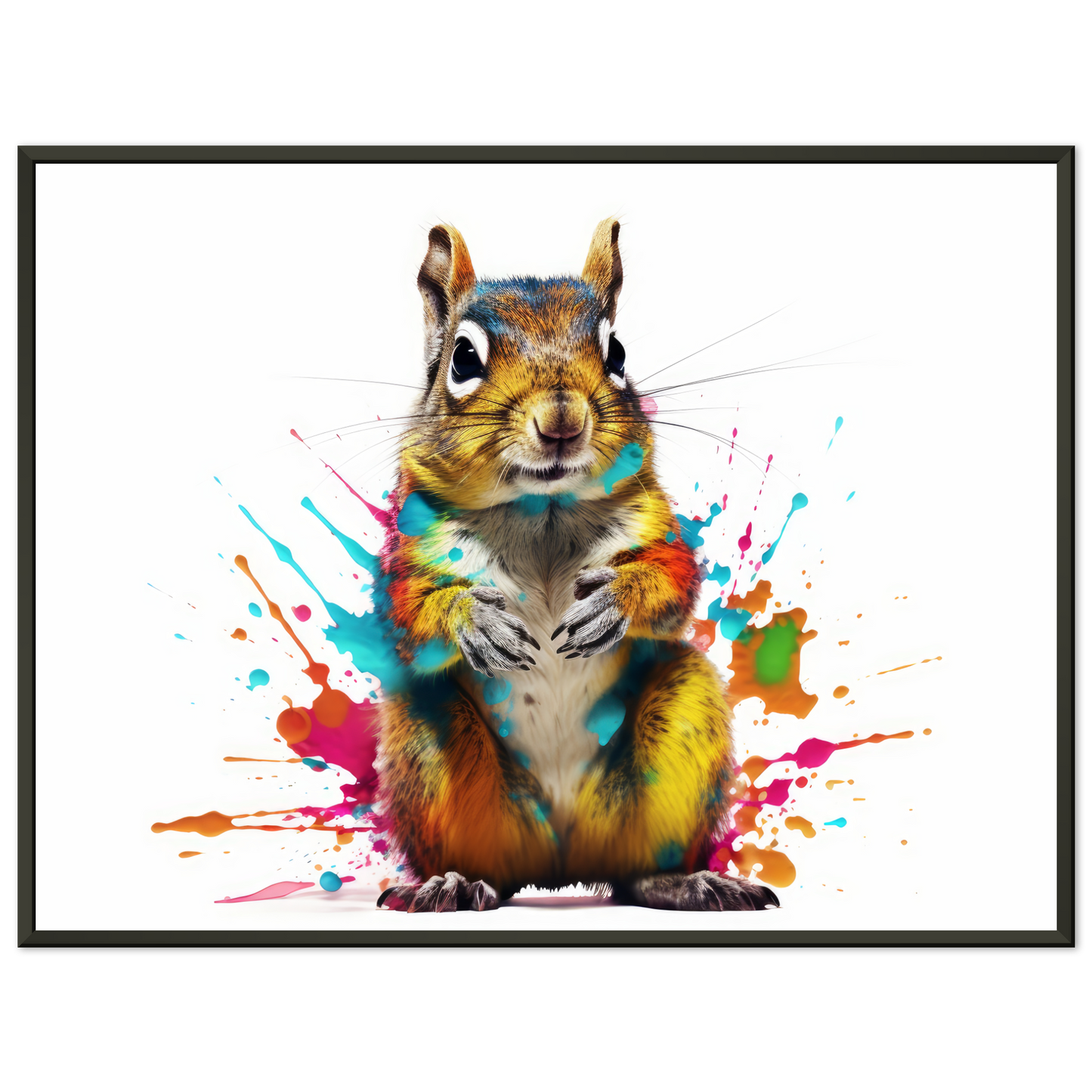 Chipmunk pop art (SQUIRREL10)