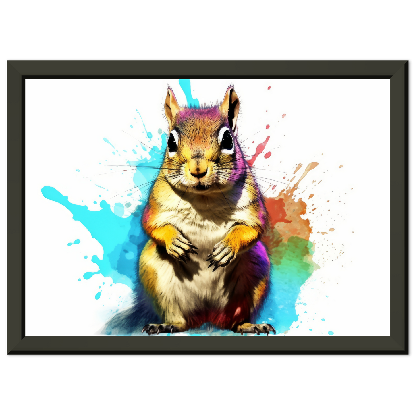 Streifenhörnchen Pop-Art (SQUIRREL11)