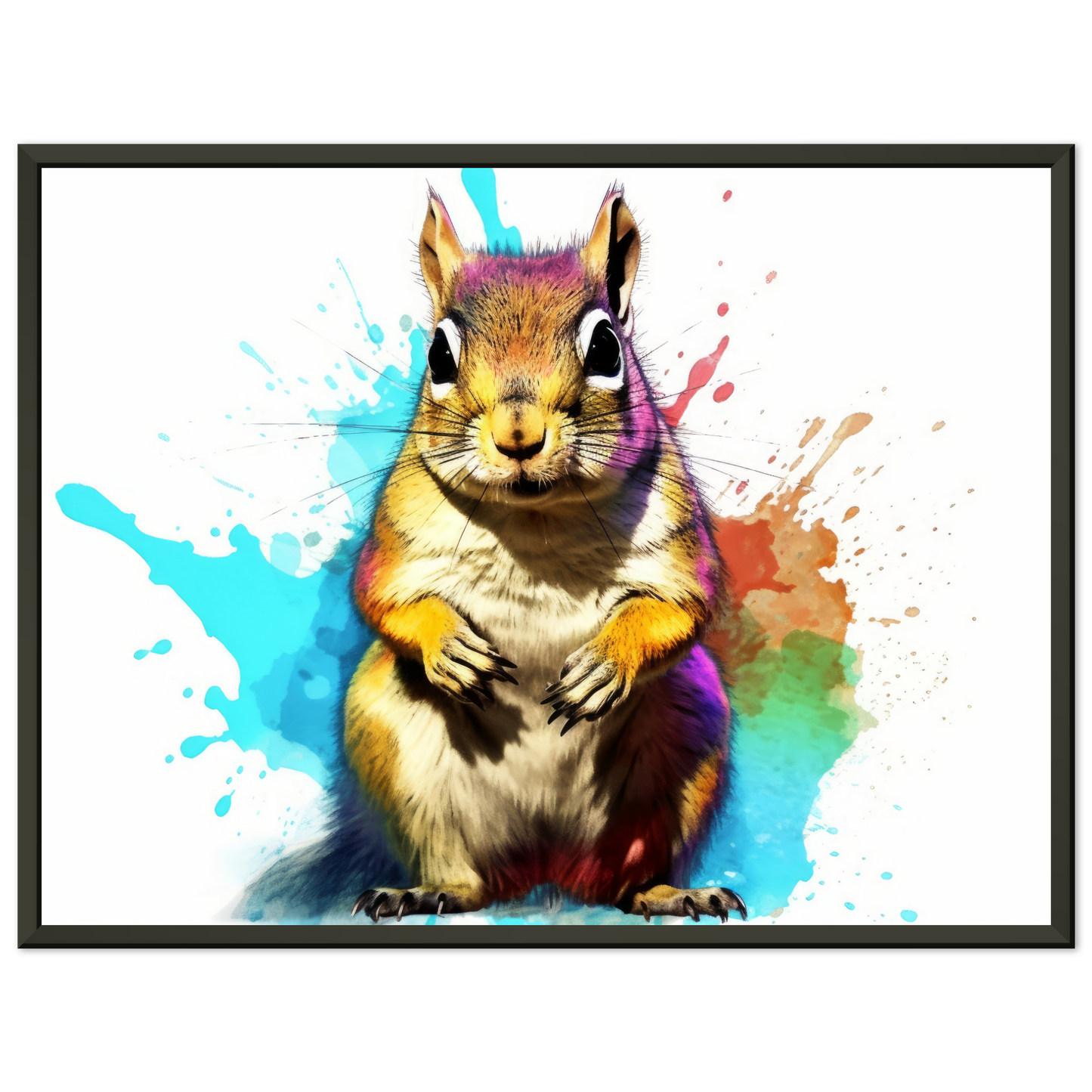 Streifenhörnchen Pop-Art (SQUIRREL11)