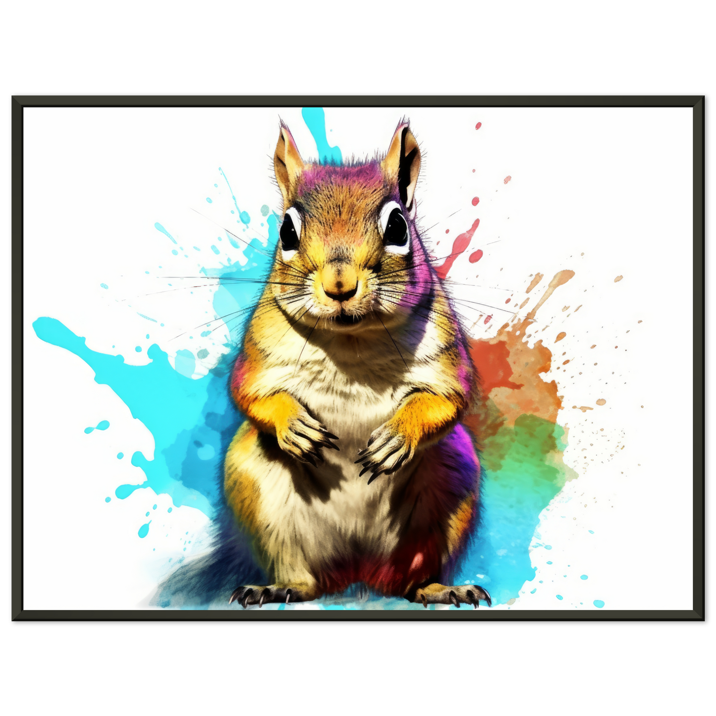 Streifenhörnchen Pop-Art (SQUIRREL11)