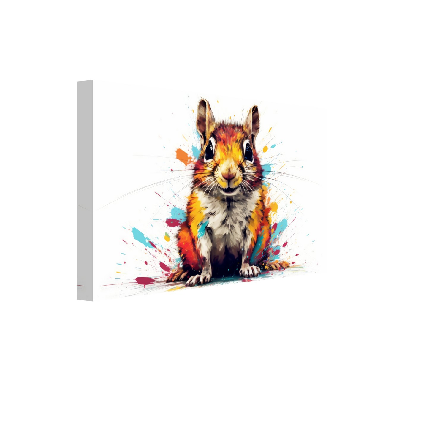 Chipmunk pop art (SQUIRREL12)