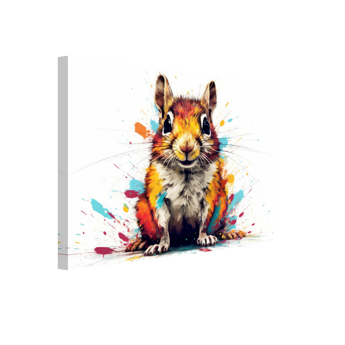 Chipmunk pop art (SQUIRREL12)