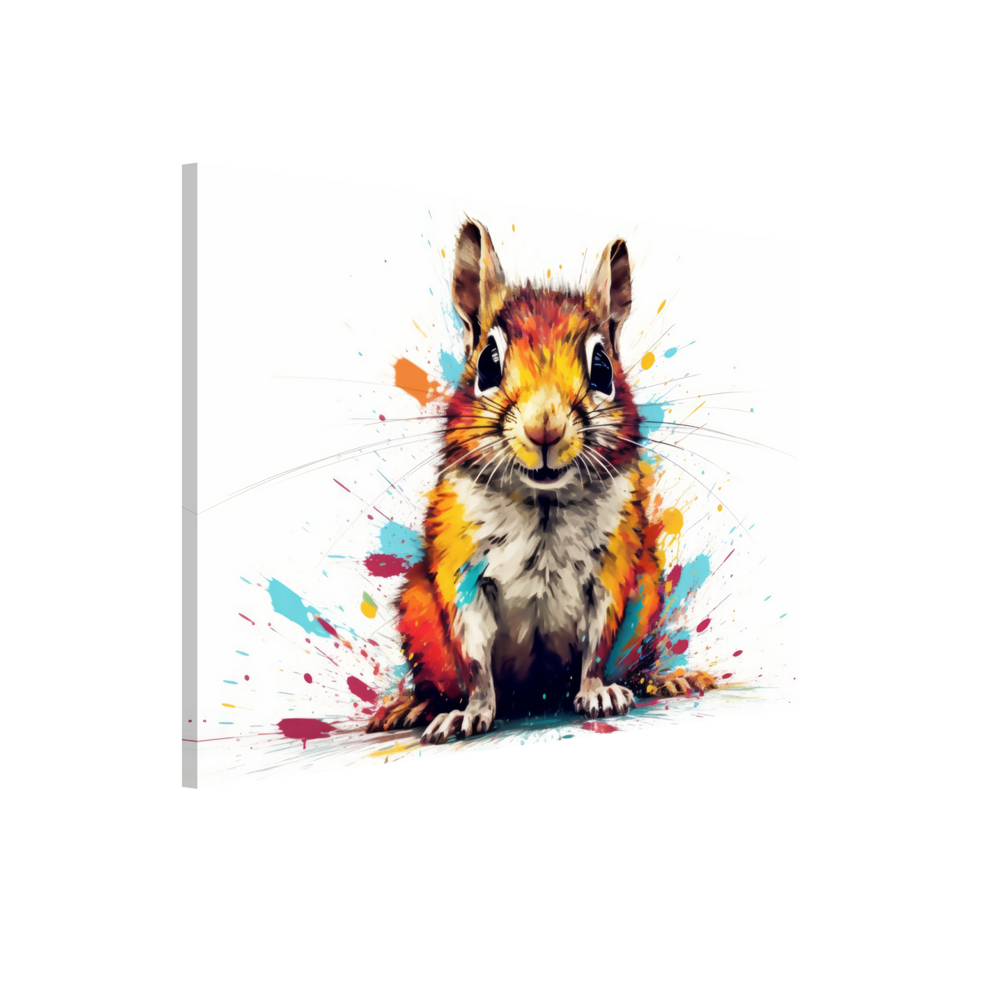 Chipmunk pop art (SQUIRREL12)